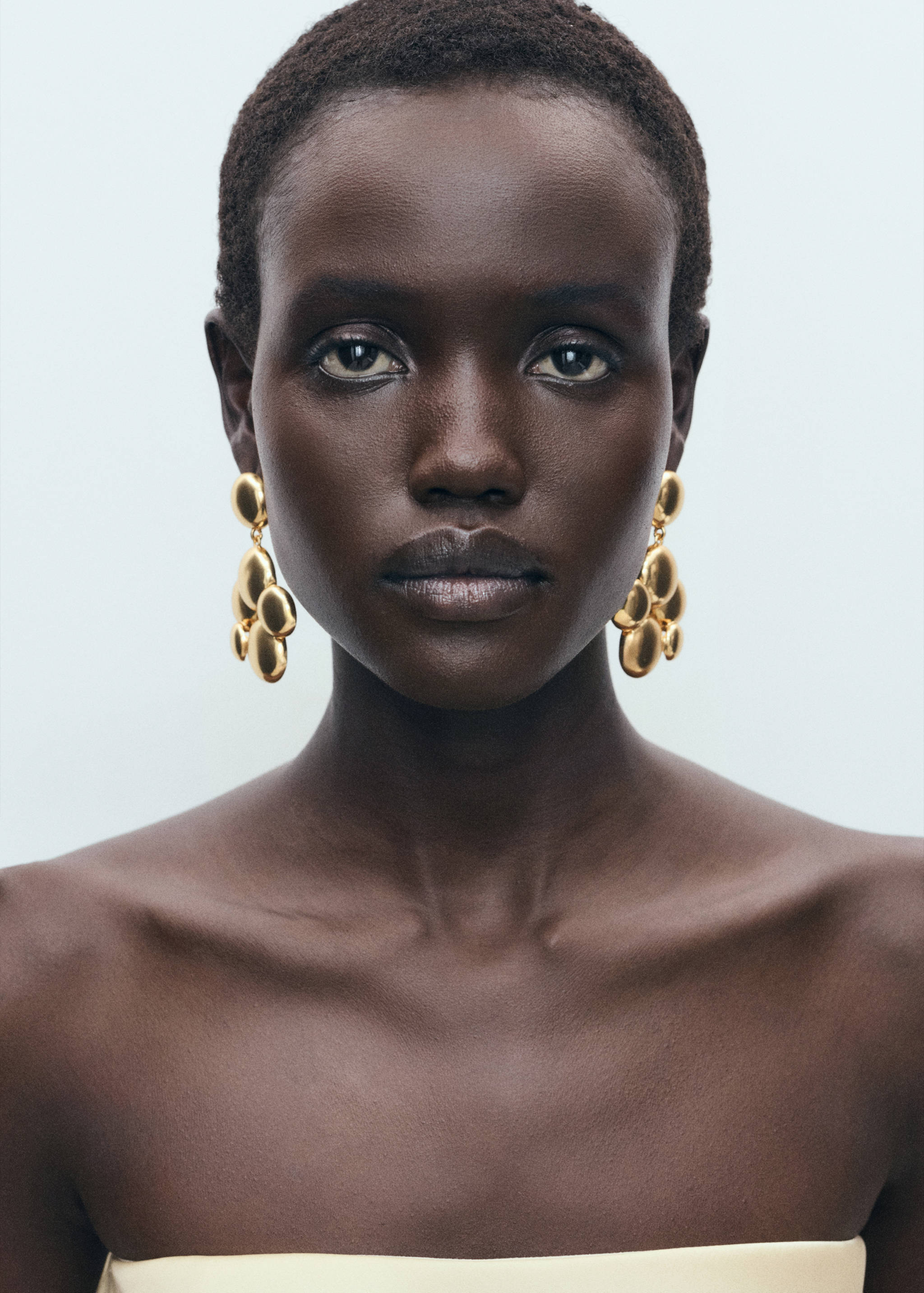 Boucles d'oreilles pendantes rondes - Détail de l'article 9