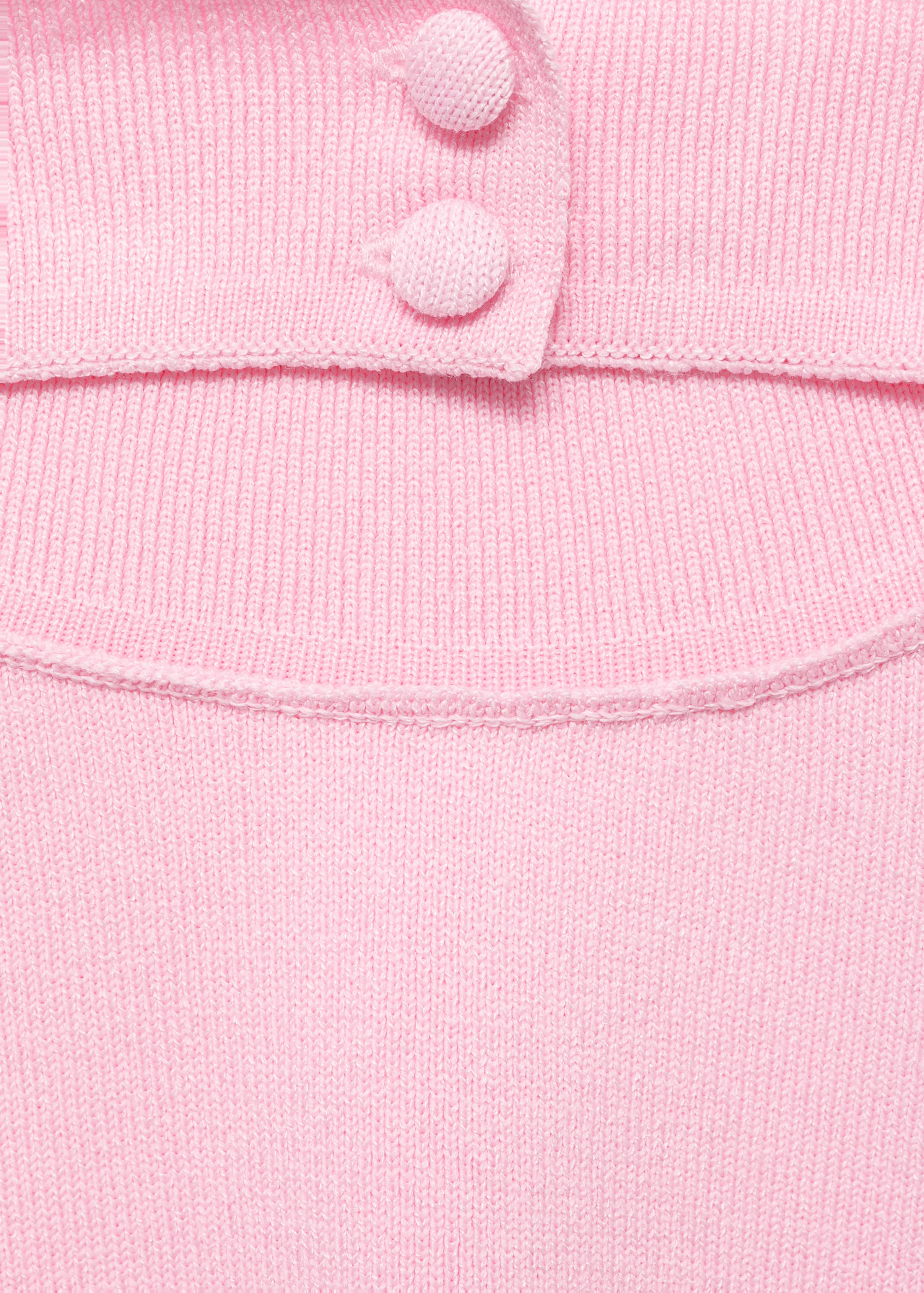 Halter-neck knitted top - Details of the article 0