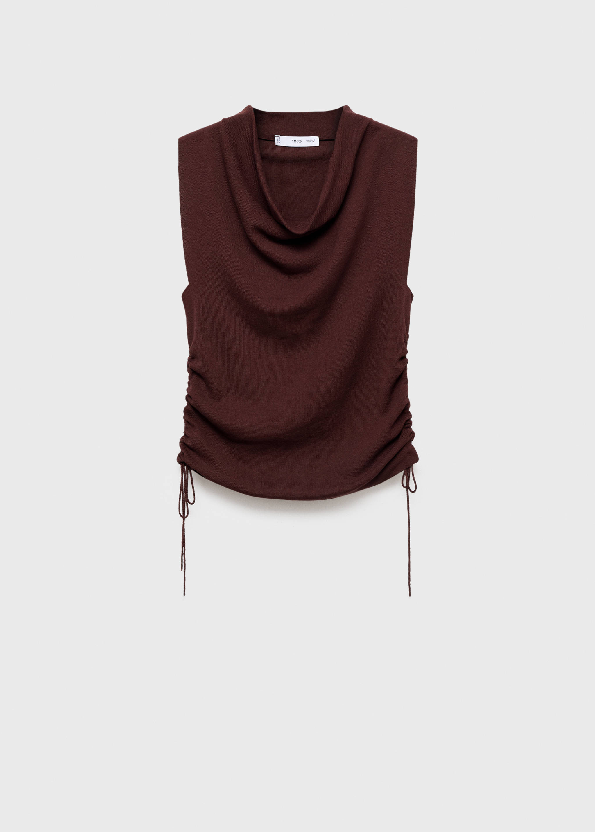 Трикотажный со сборками - Изделие без модели