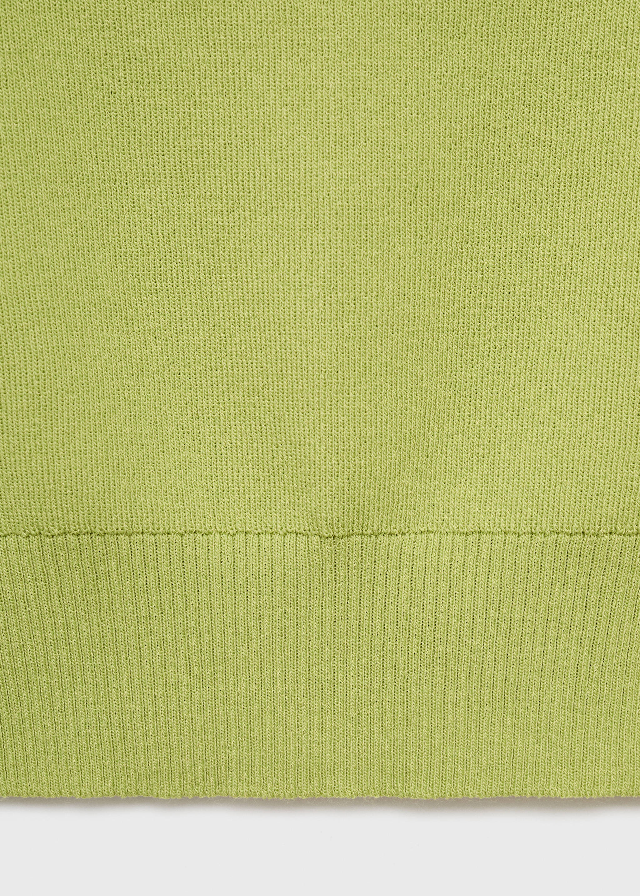 Knitted top with crossed back - Details of the article 0