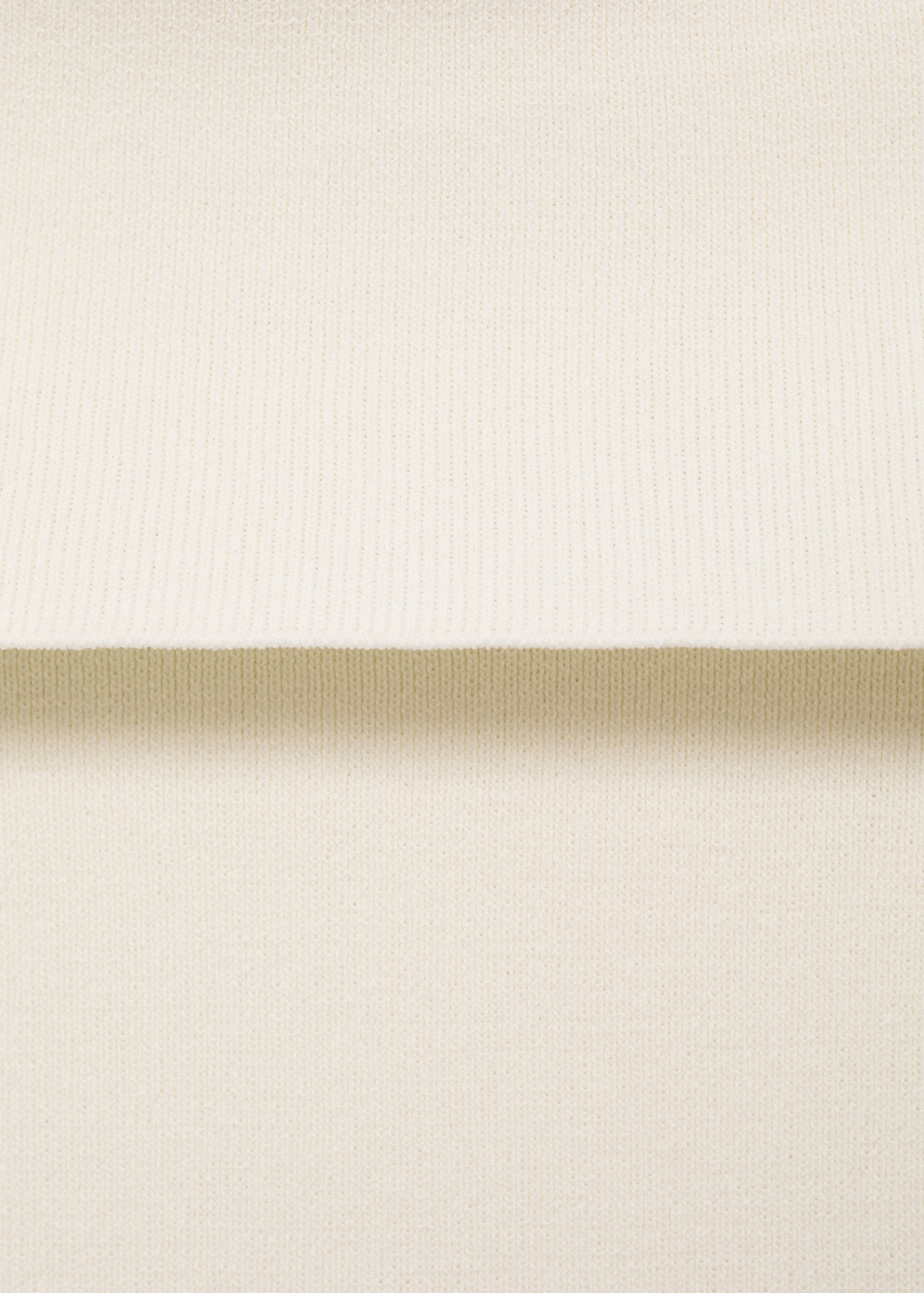 Strapless knitted top - Details of the article 8