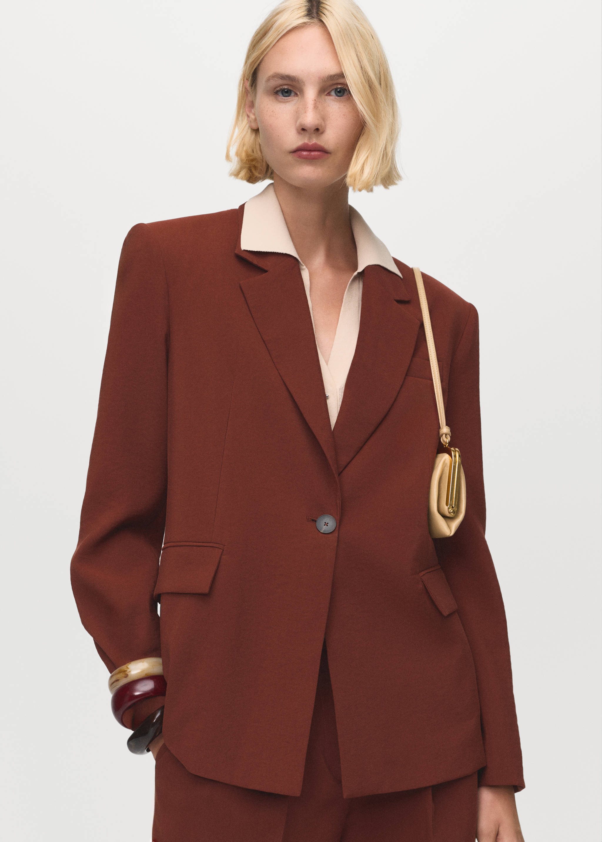 Modal suit blazer - Details of the article 4