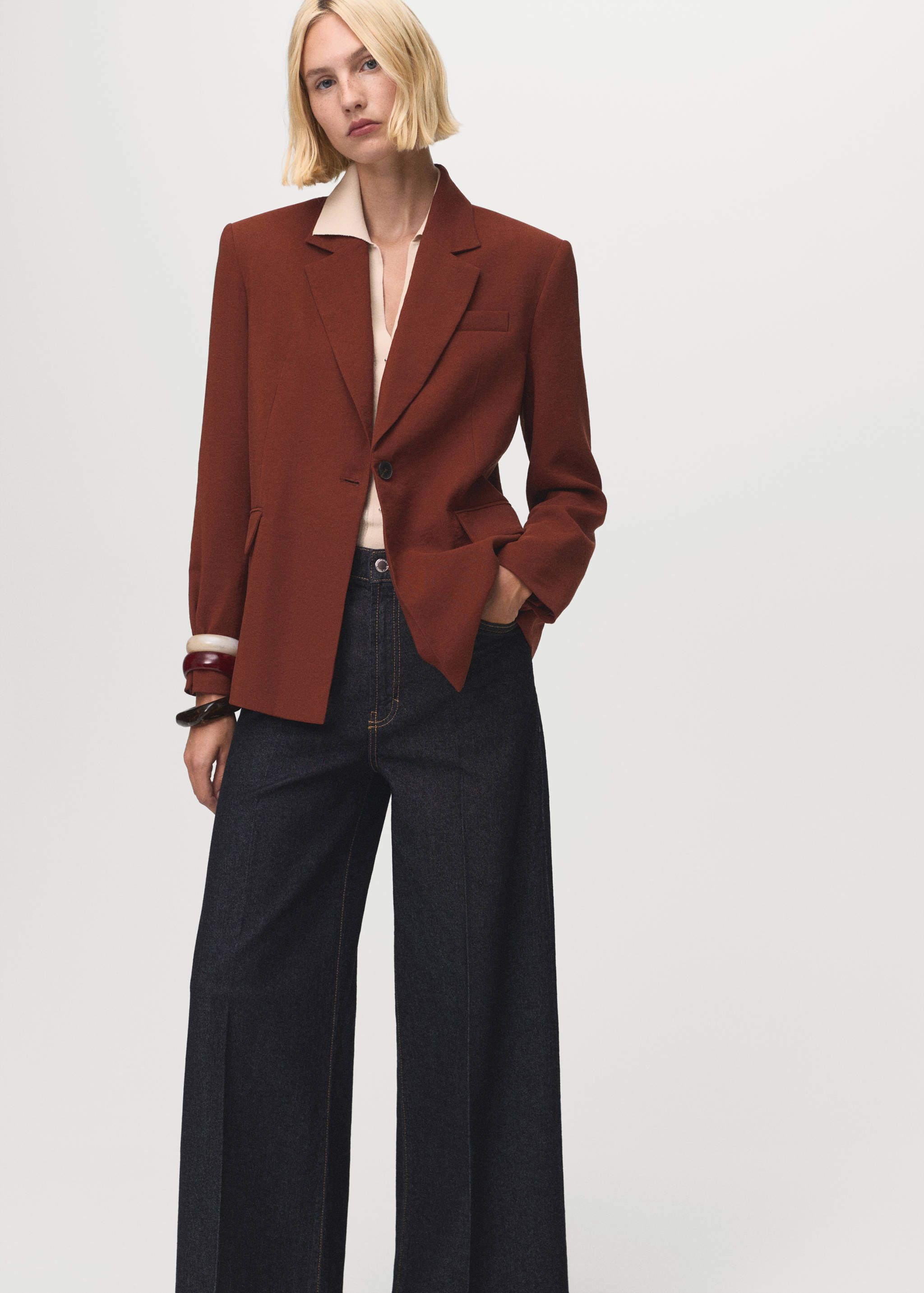 Blazer de costume modal - Détail de l'article 6