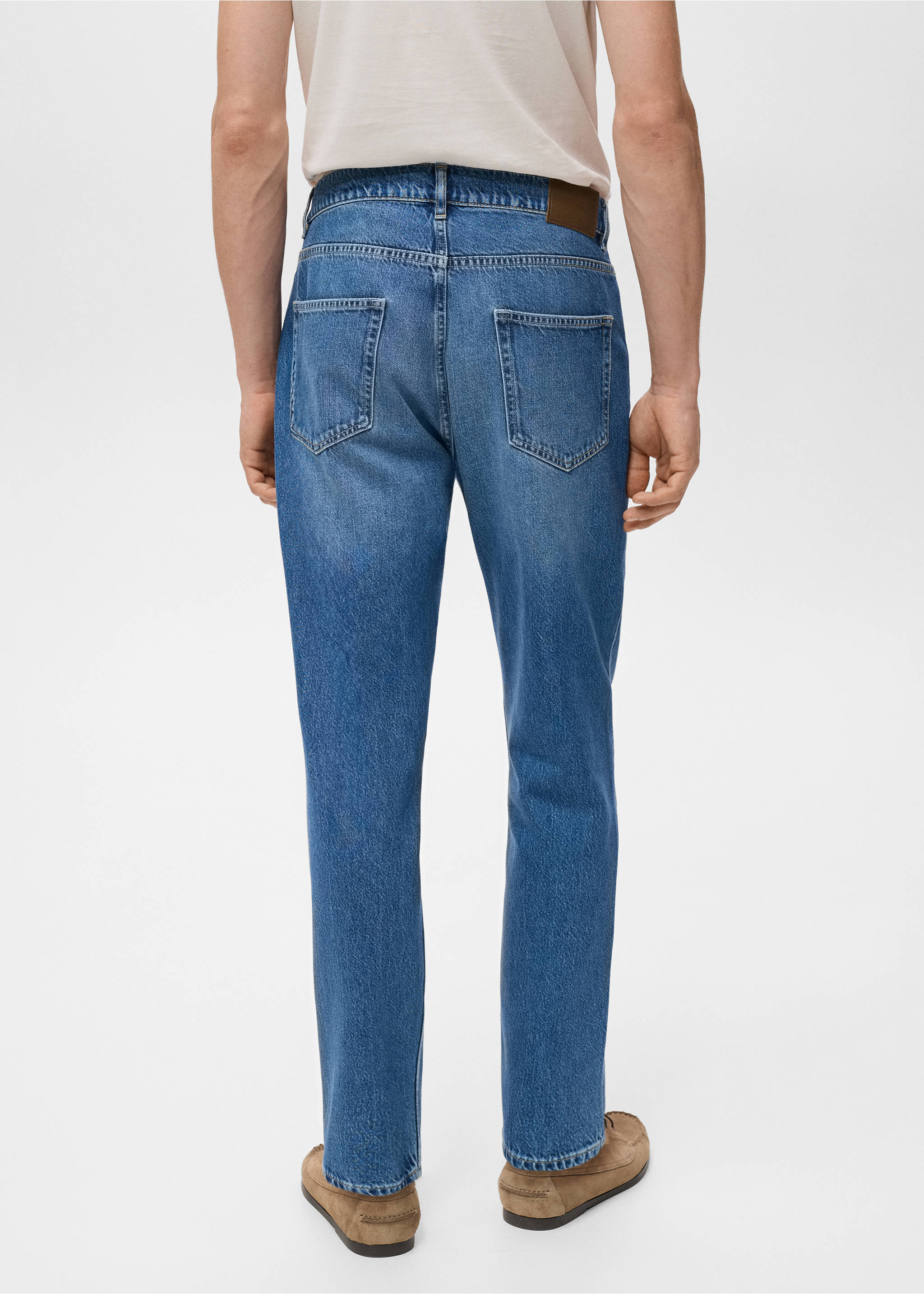 Jean Lori tapered-fit - Détail de l'article 1, Bleu foncé. Ref: 17024417-00.