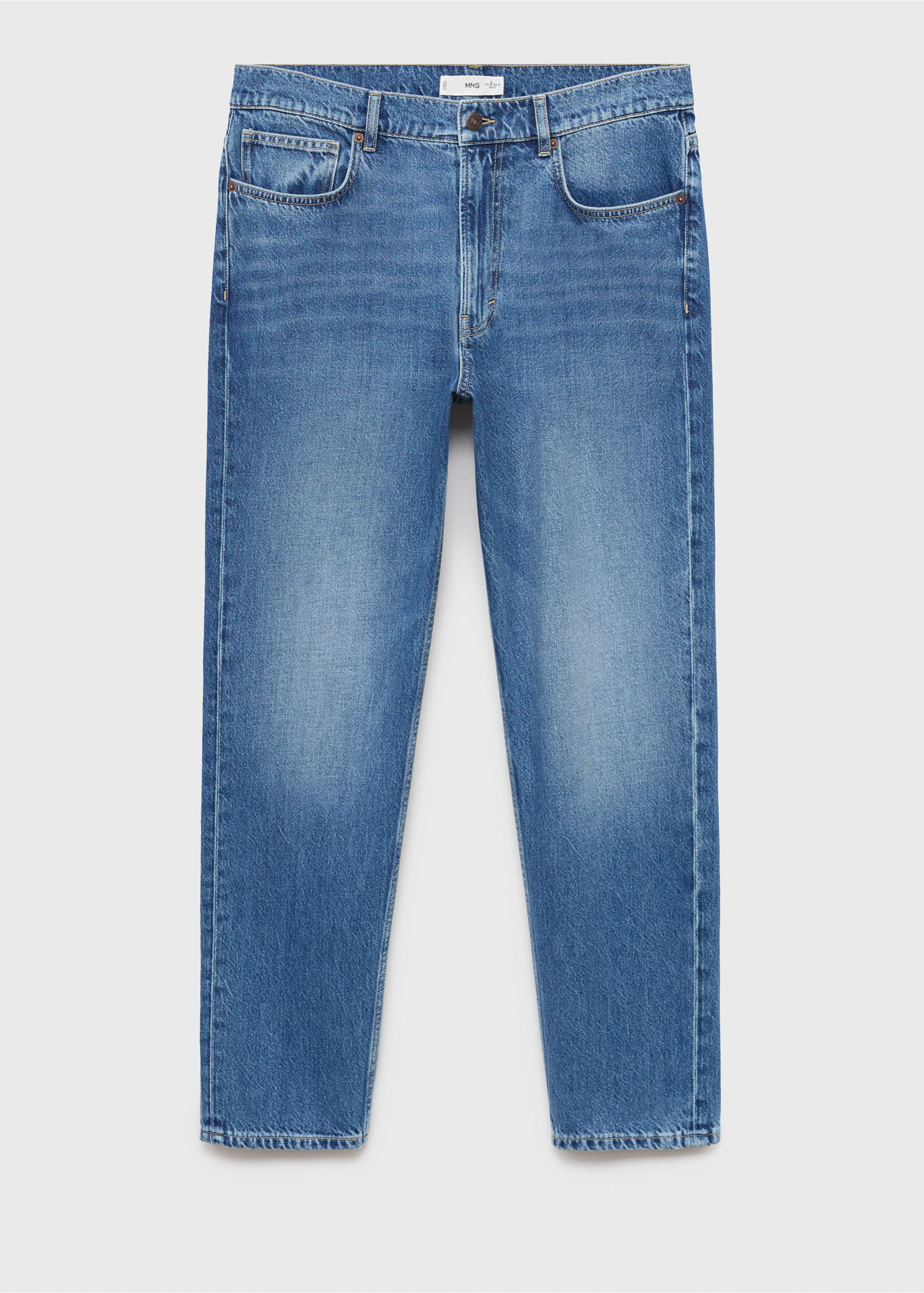 Jean Lori tapered-fit - Article sans modèle, Bleu foncé. Ref: 17024417-00.