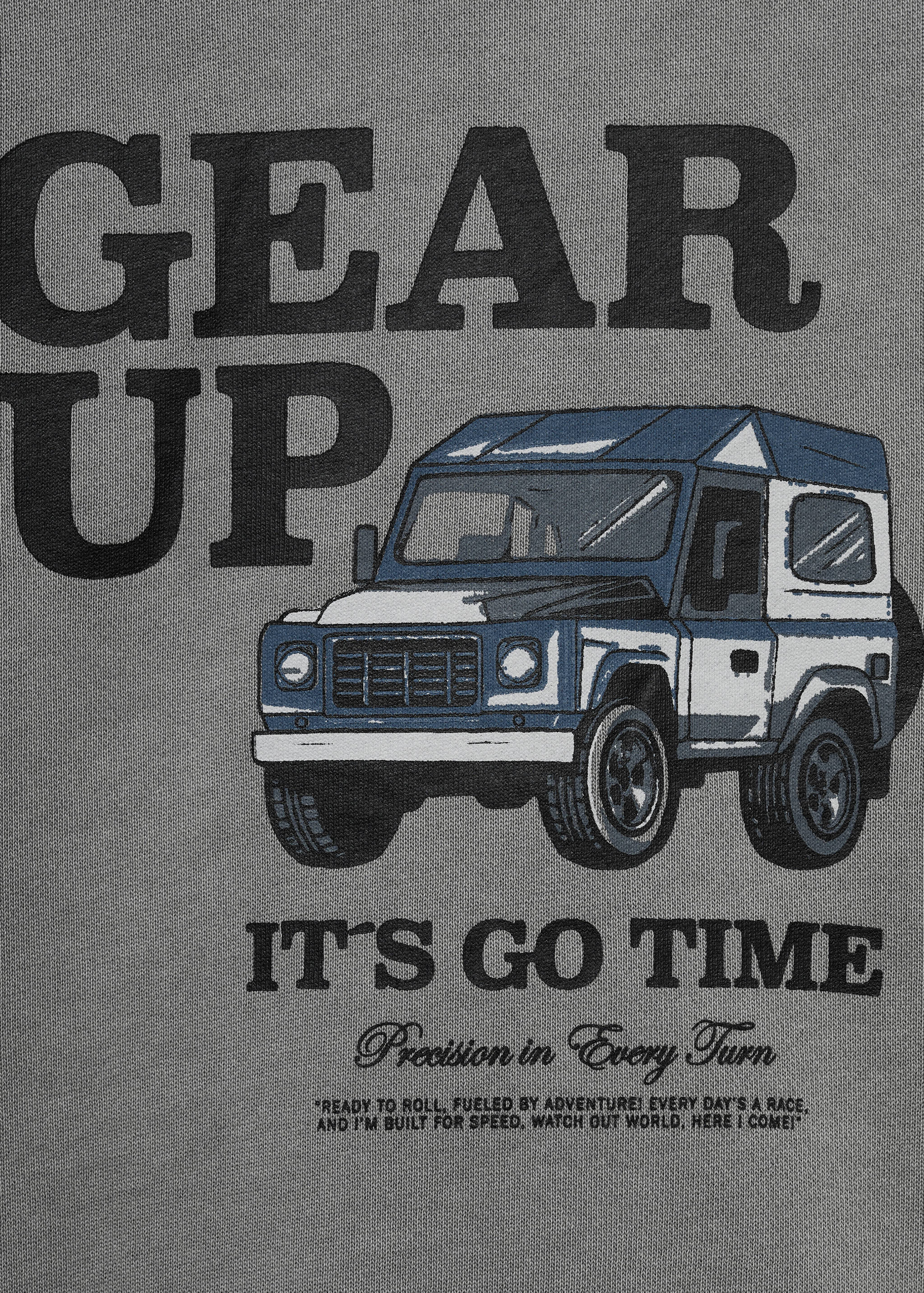 Printed cotton sweatshirt - Details of the article 8