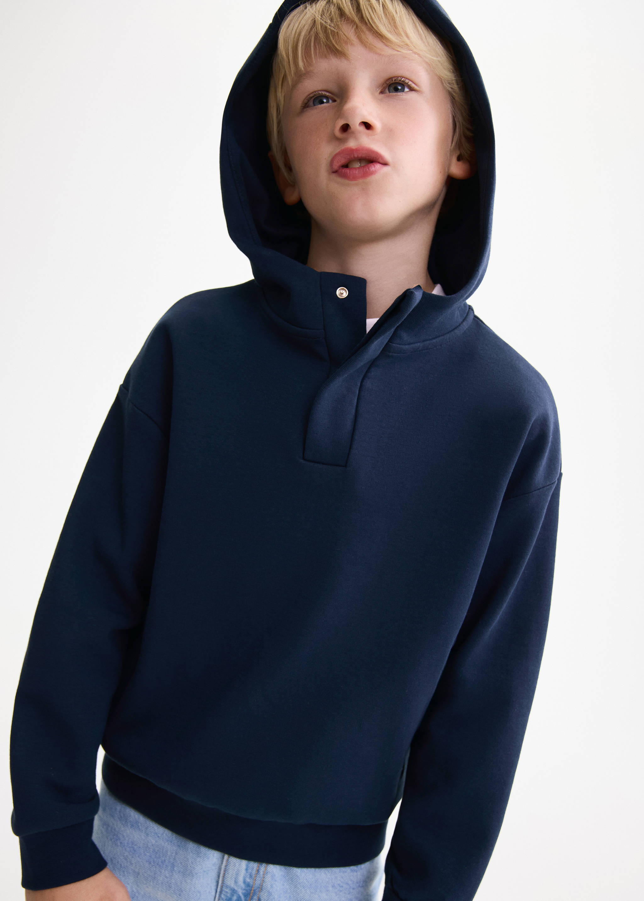 Interlocking cotton sweatshirt - Details of the article 1