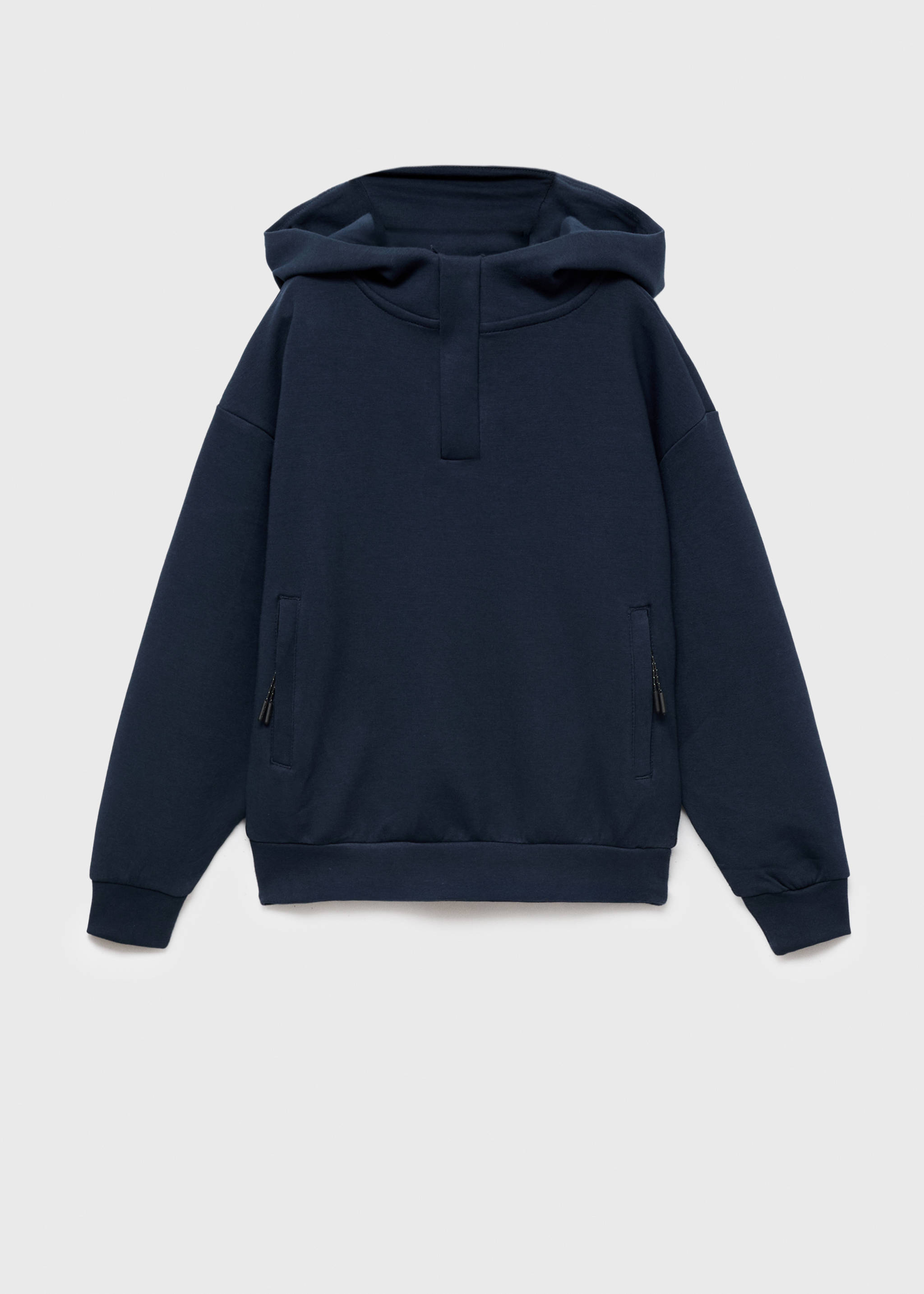Interlocking cotton sweatshirt - Article without model