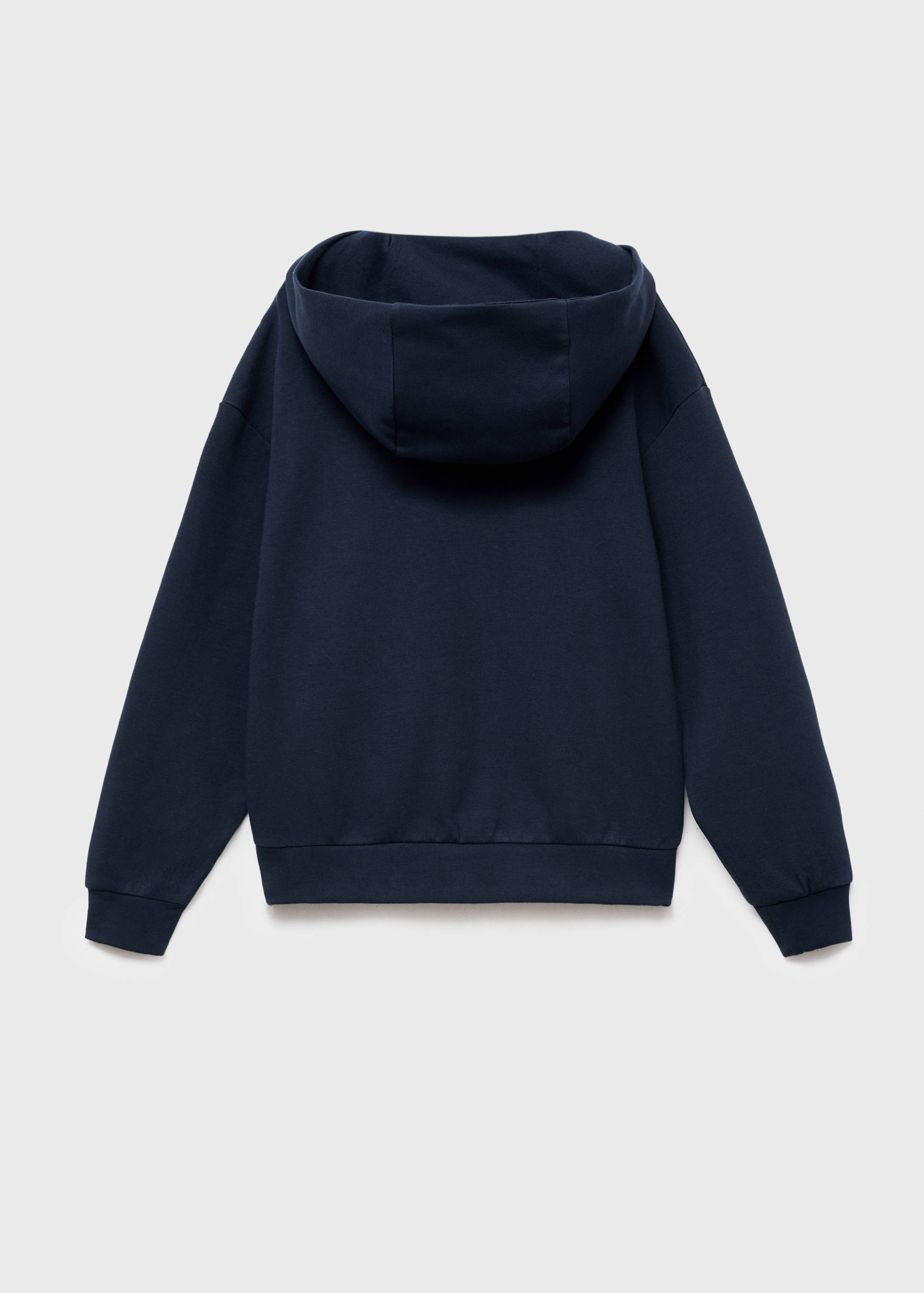 Interlocking cotton sweatshirt - Reverse of the article