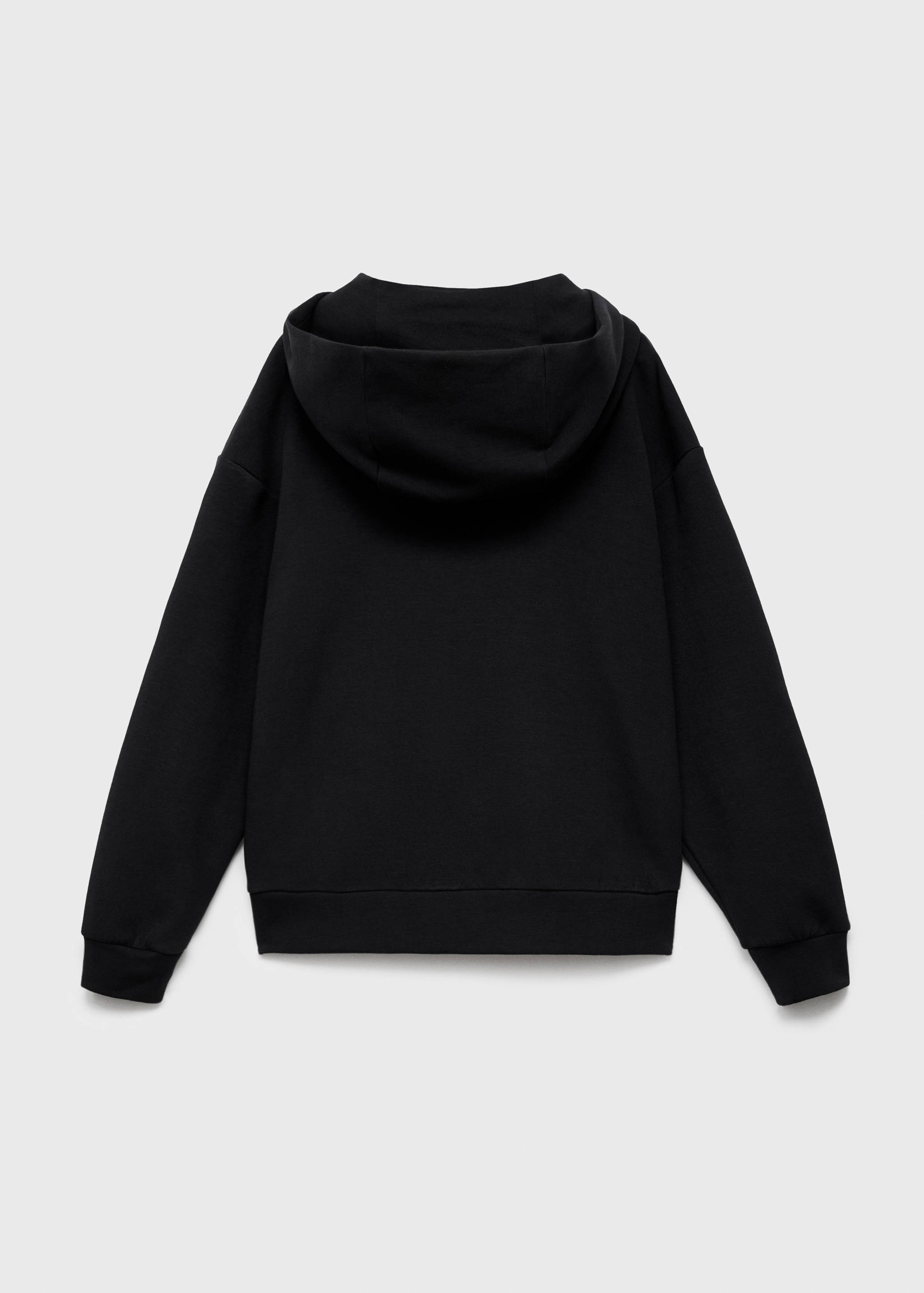 Interlocking cotton sweatshirt - Reverse of the article