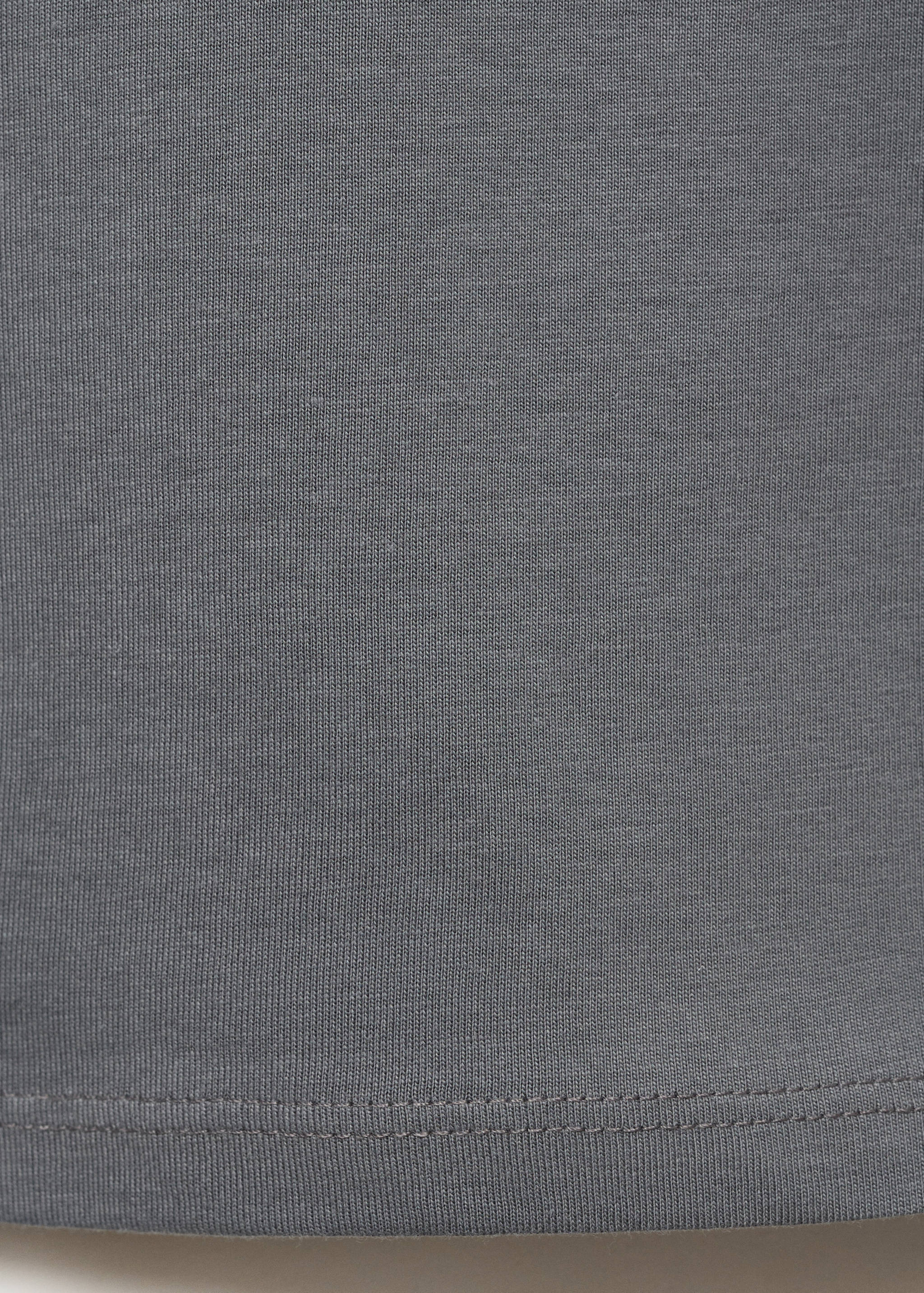 Geborduurd katoenen T-shirt - Detail van het artikel 0