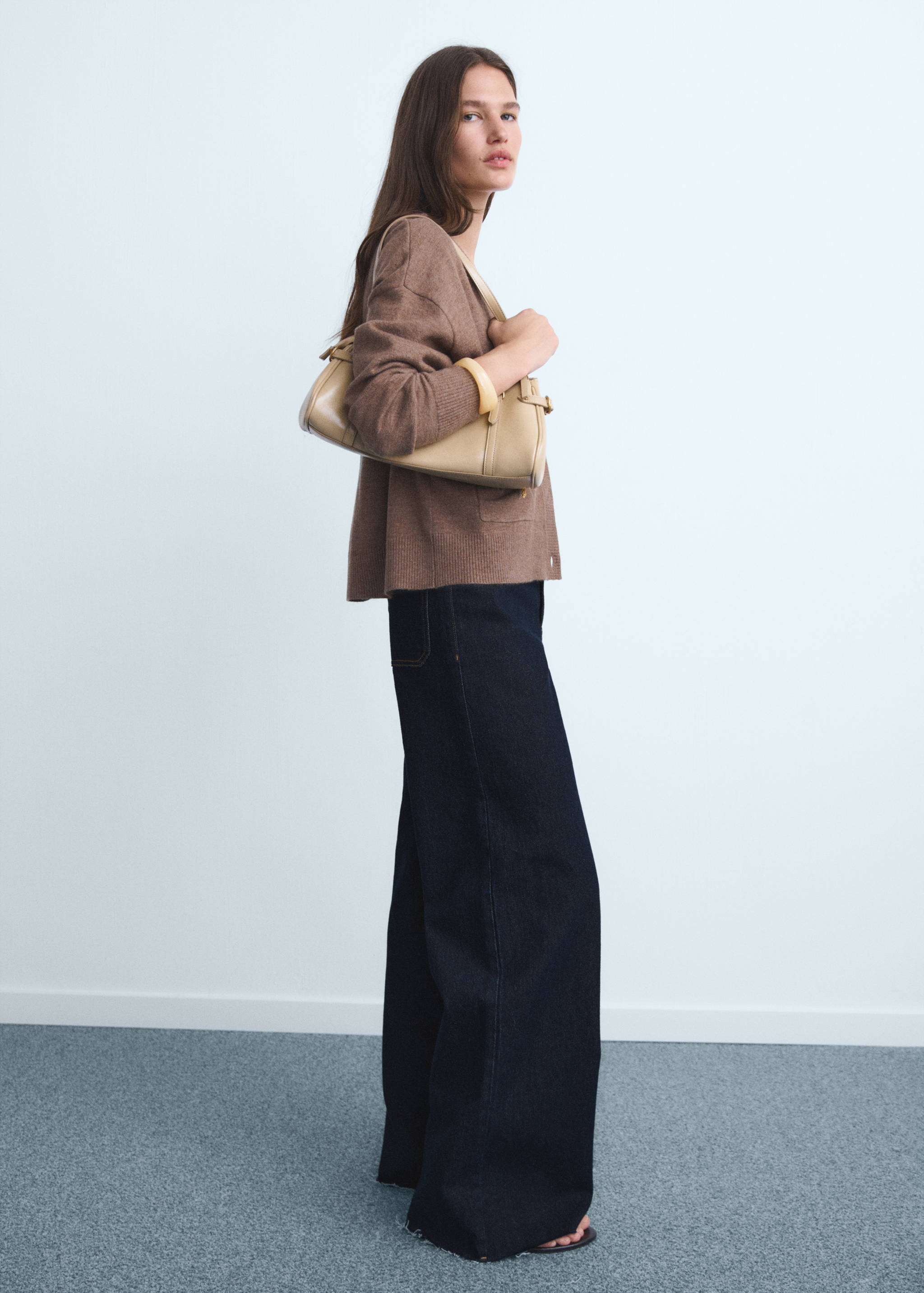 Catherin culotte fazonú, magas derekú farmernadrág - A termék adatai 2