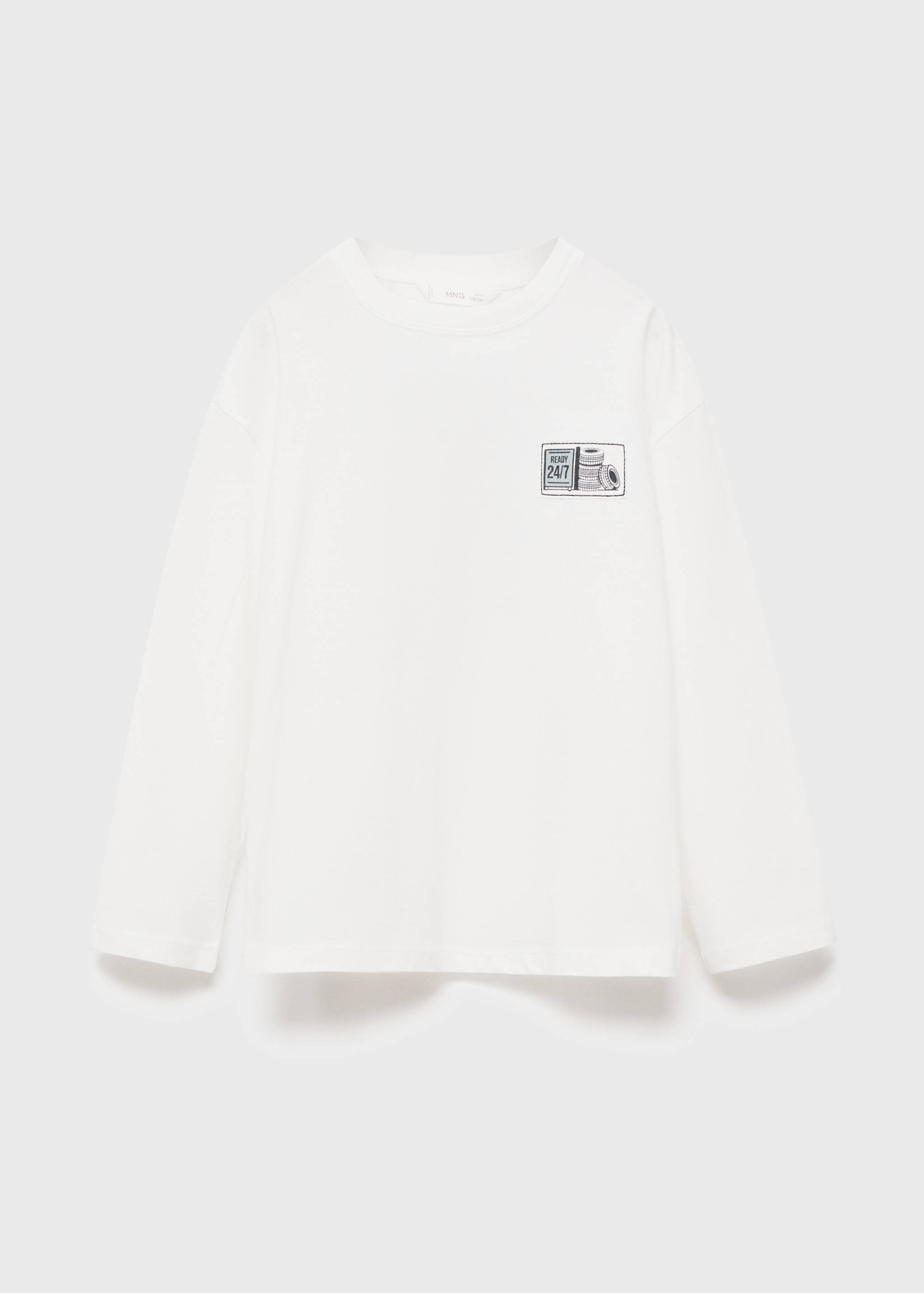 Camiseta manga larga estampada - Artículo sin modelo