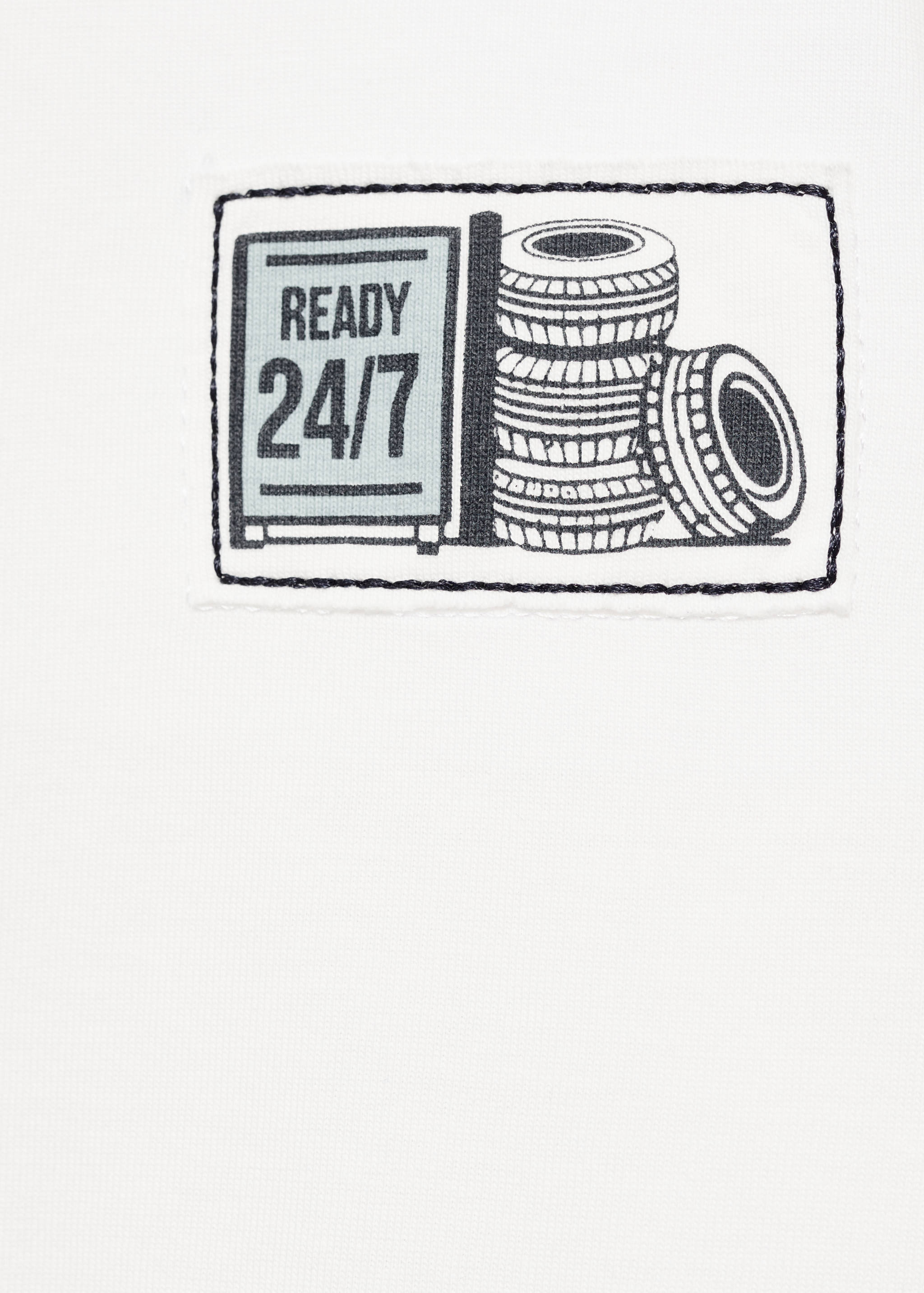 Camiseta manga larga estampada - Detalle del artículo 8