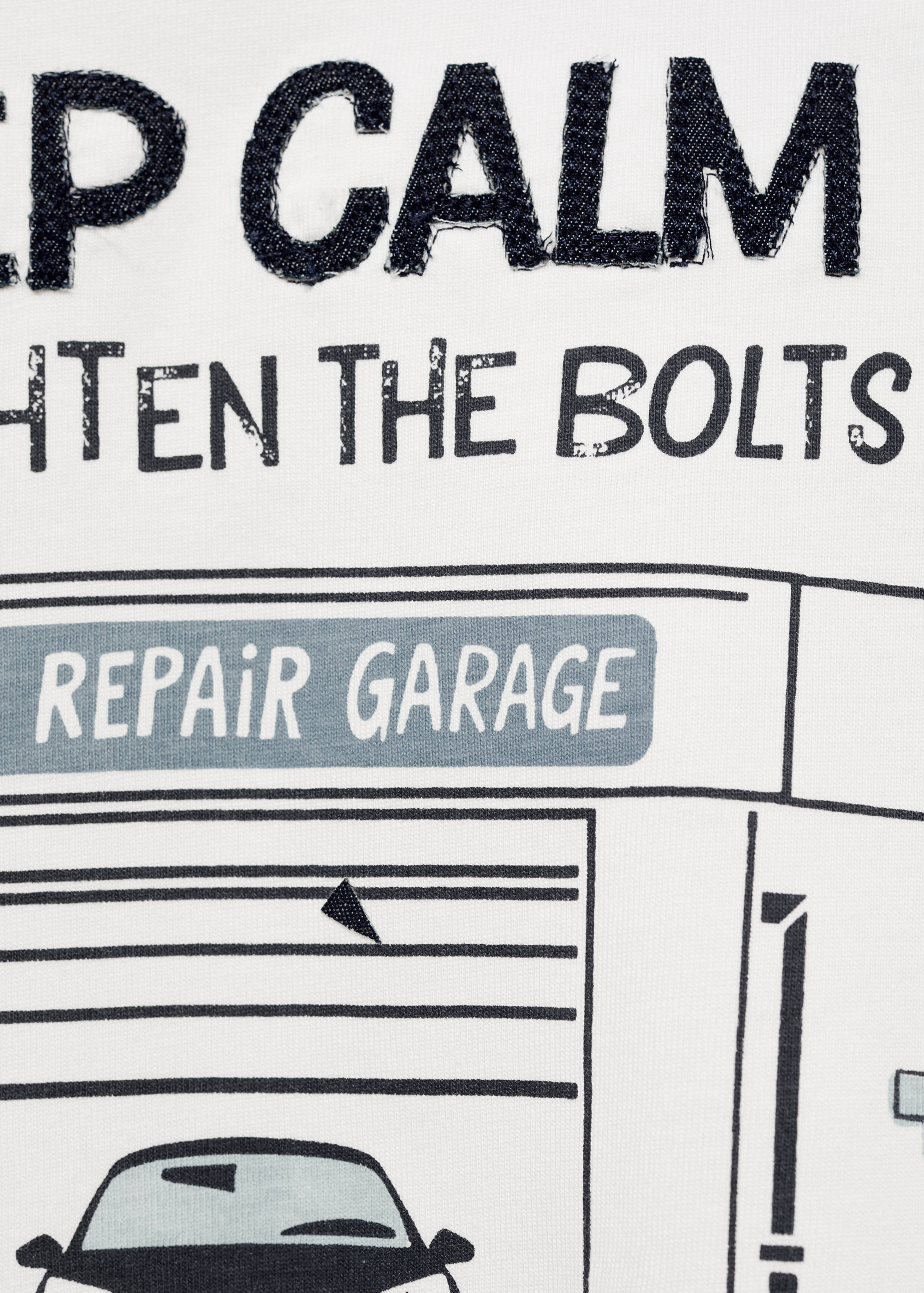 Camiseta manga larga estampada - Detalle del artículo 0