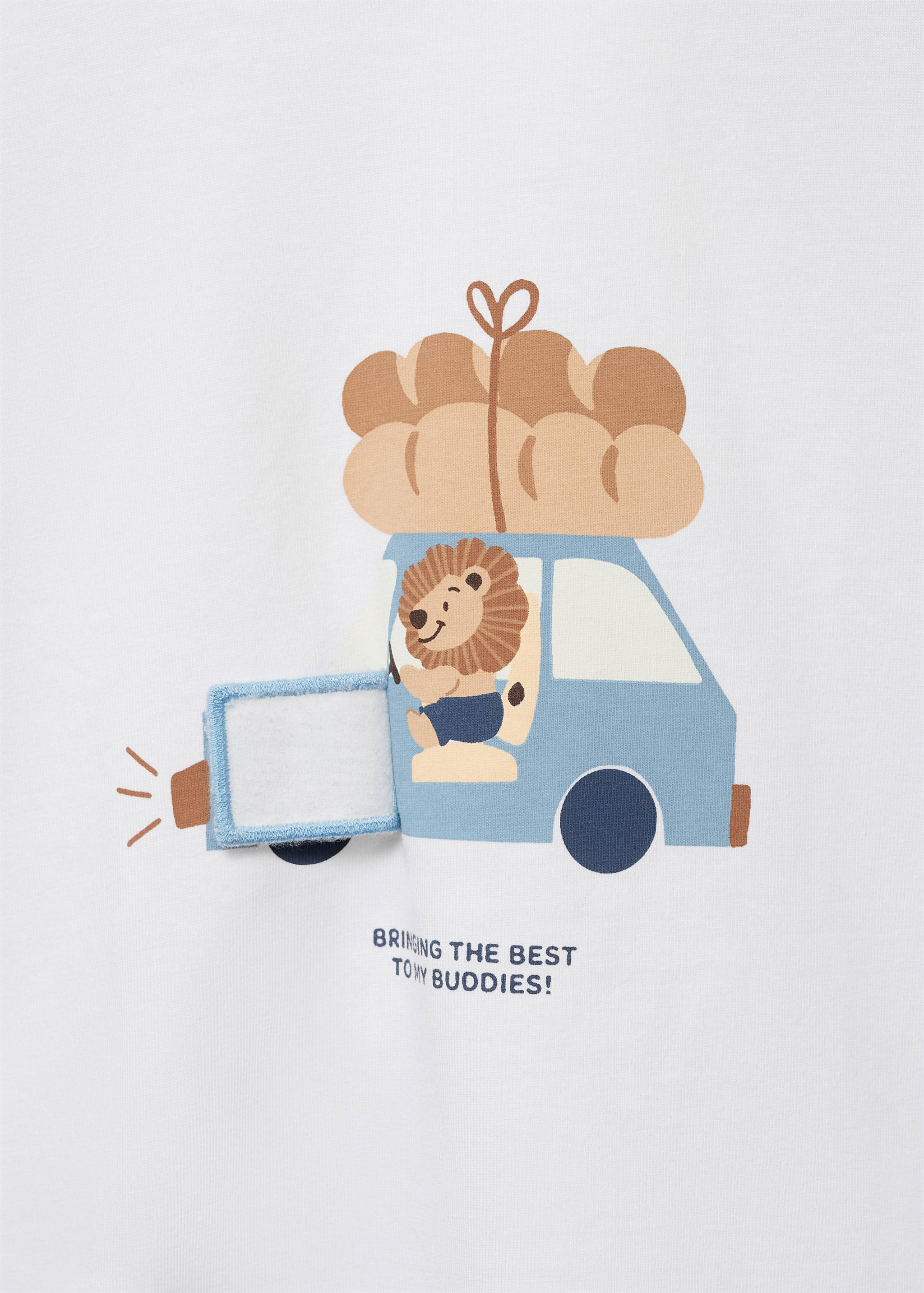 Embroidered printed T-shirt - Details of the article 8