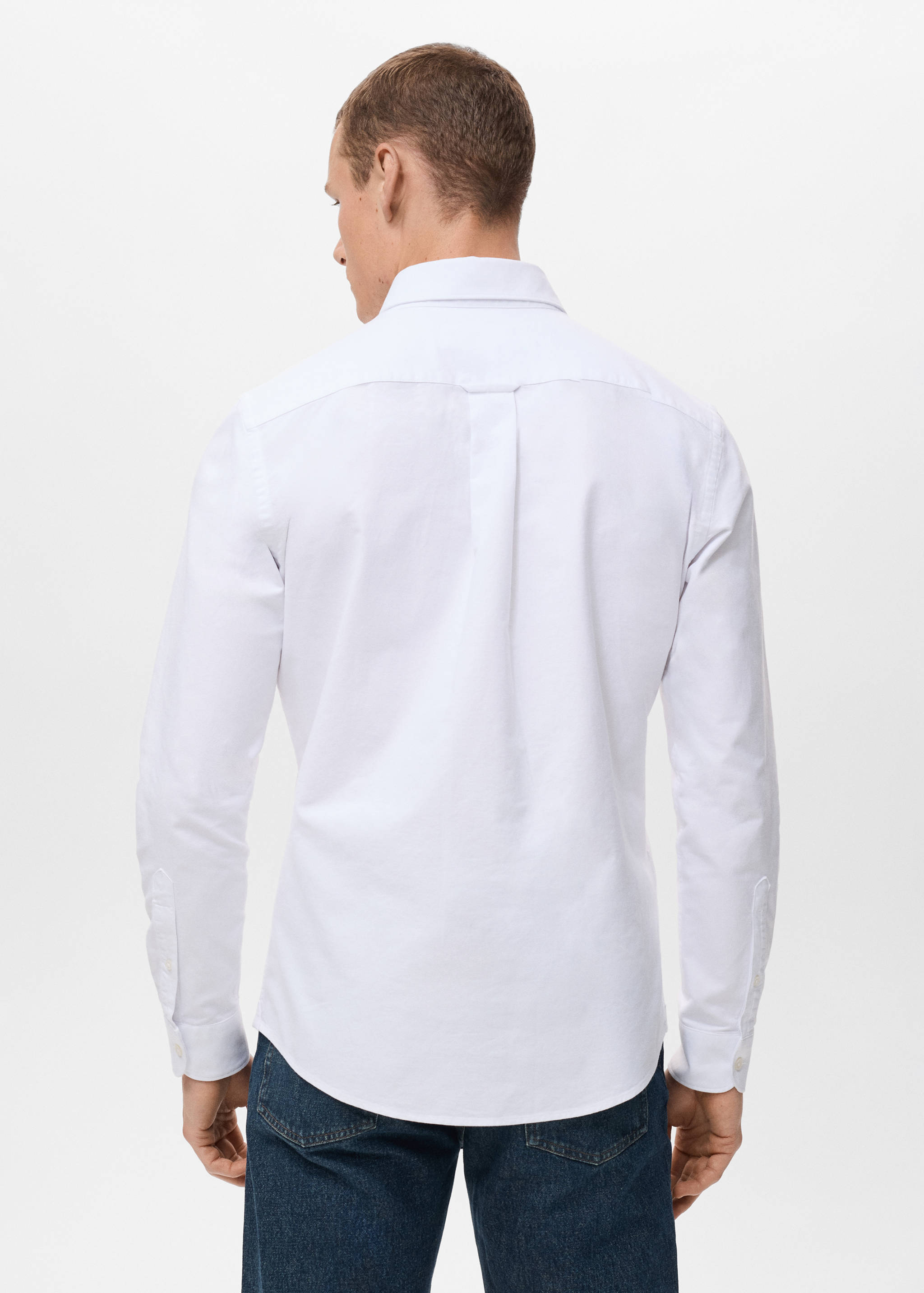 Chemise 100 % coton Oxford - Verso de l’article