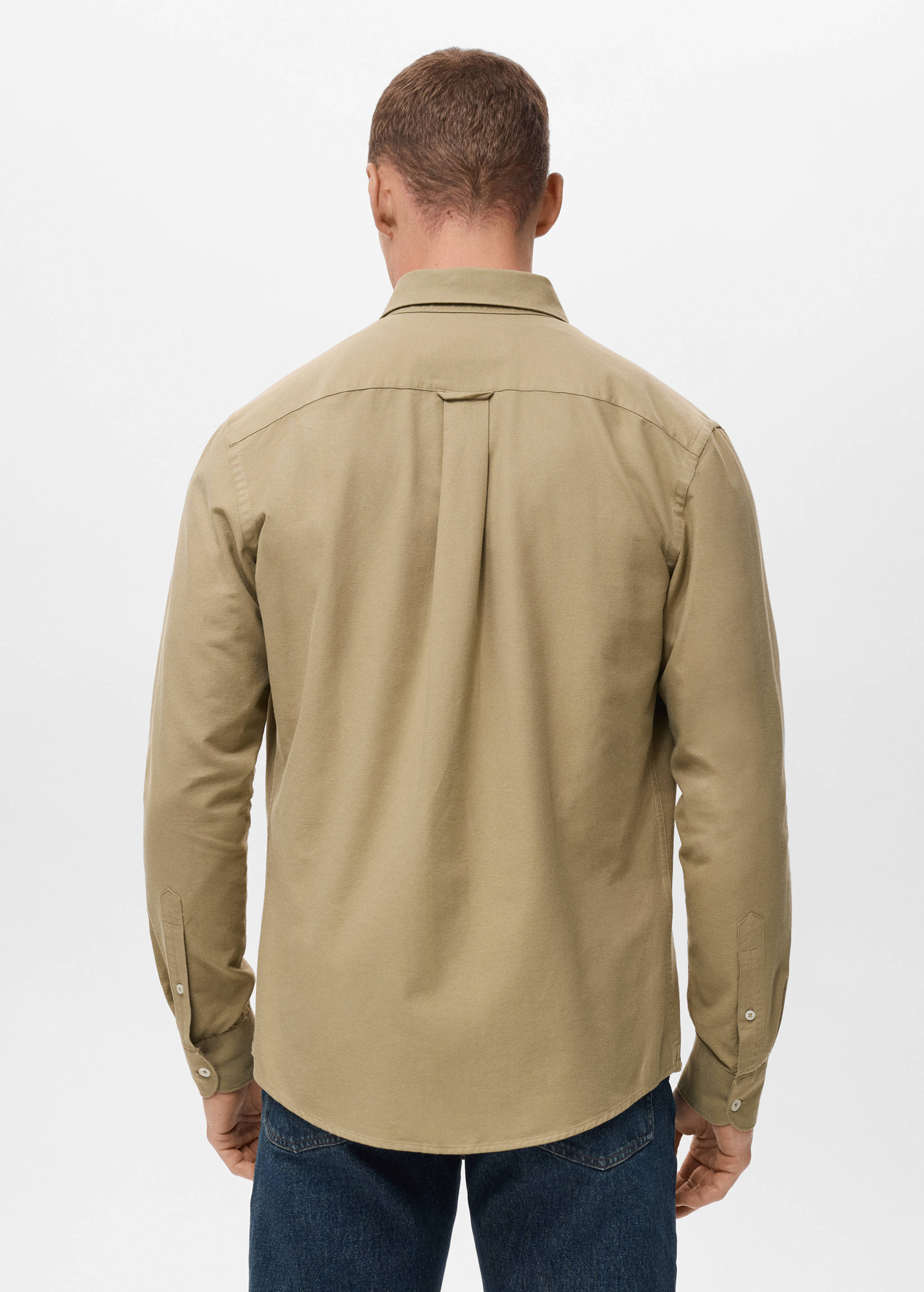 Chemise 100 % coton Oxford - Verso de l’article