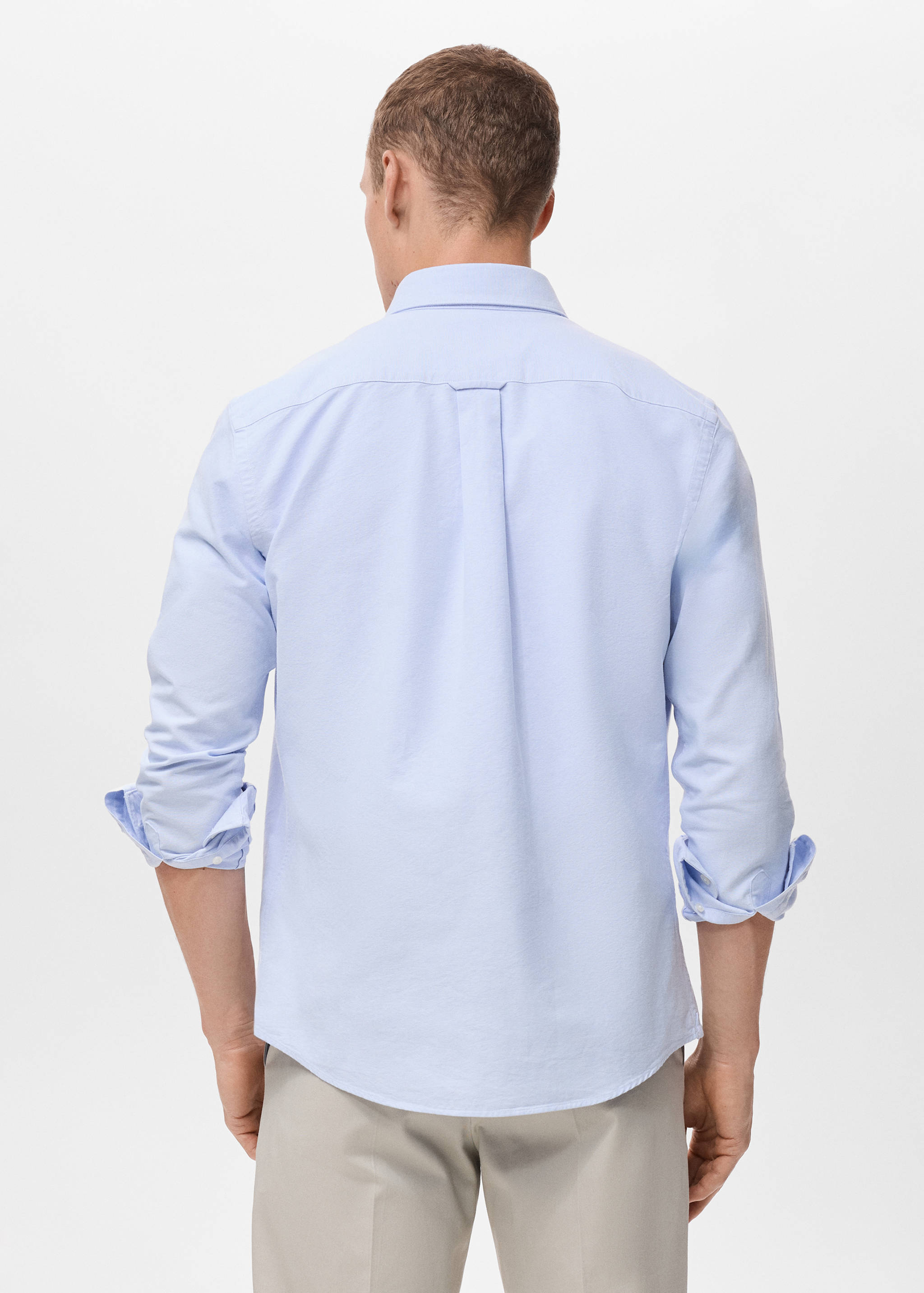 Chemise 100 % coton Oxford - Verso de l’article