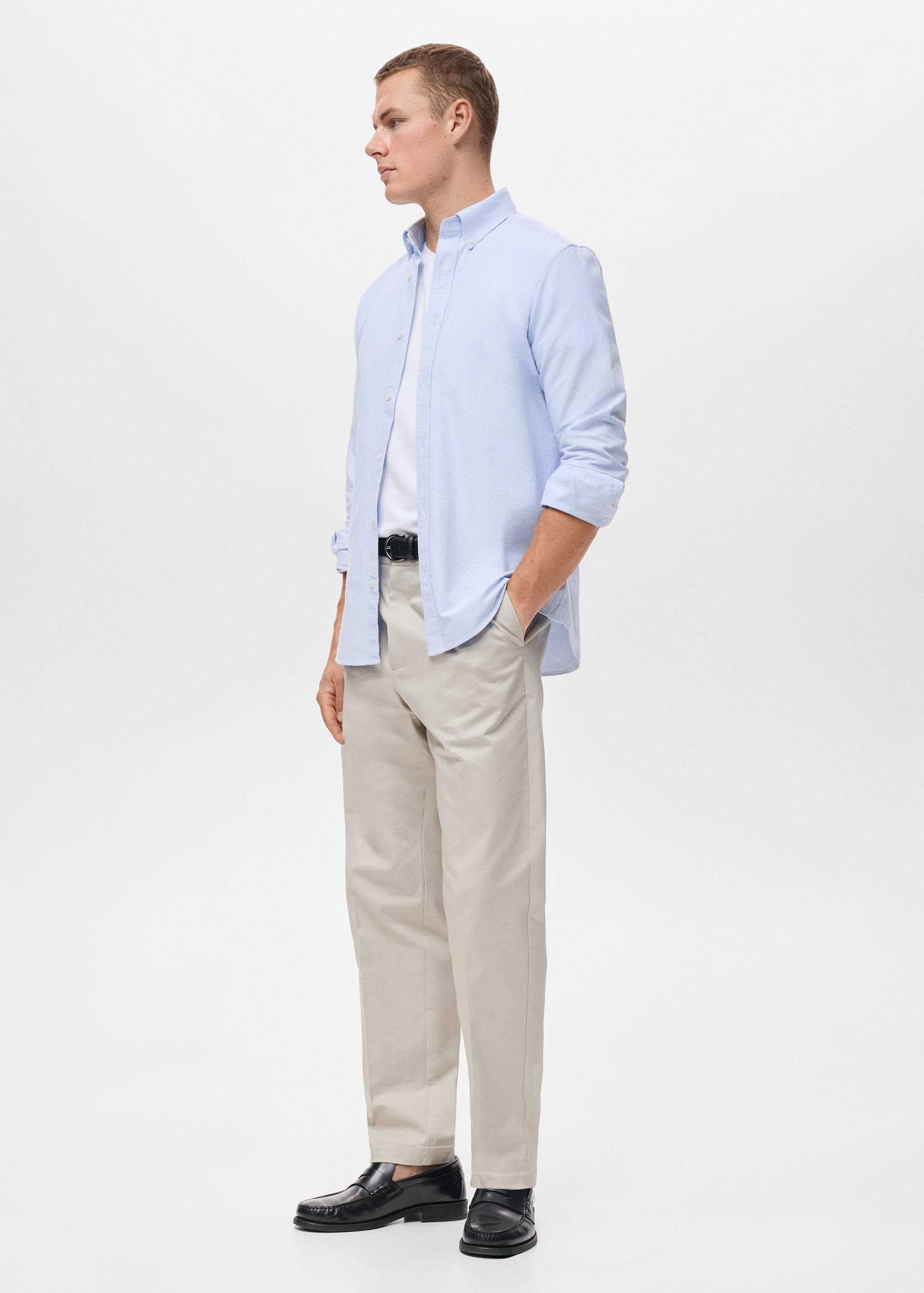 Chemise 100 % coton Oxford - Détail de l'article 2