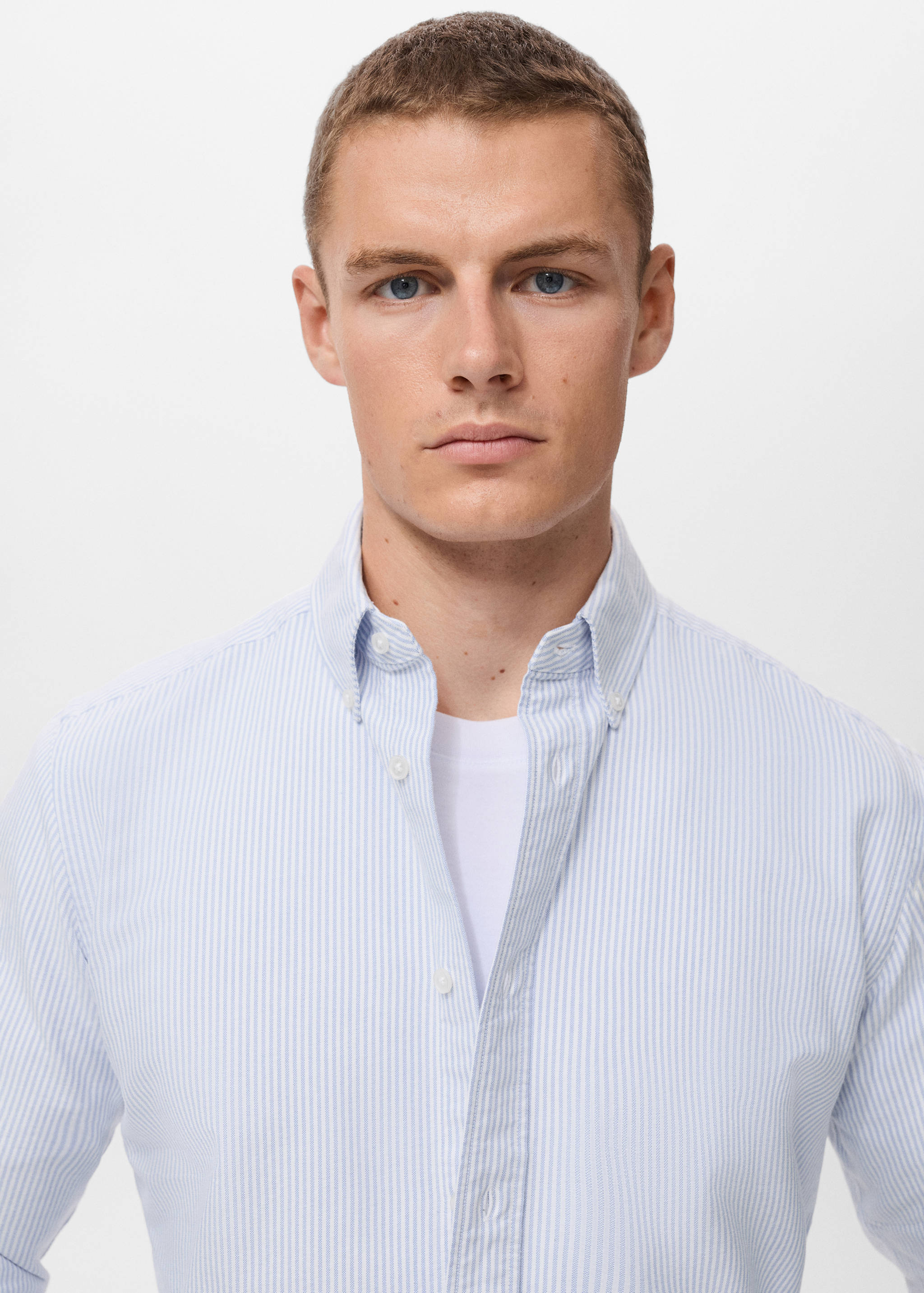 Chemise 100 % coton rayures - Détail de l'article 1