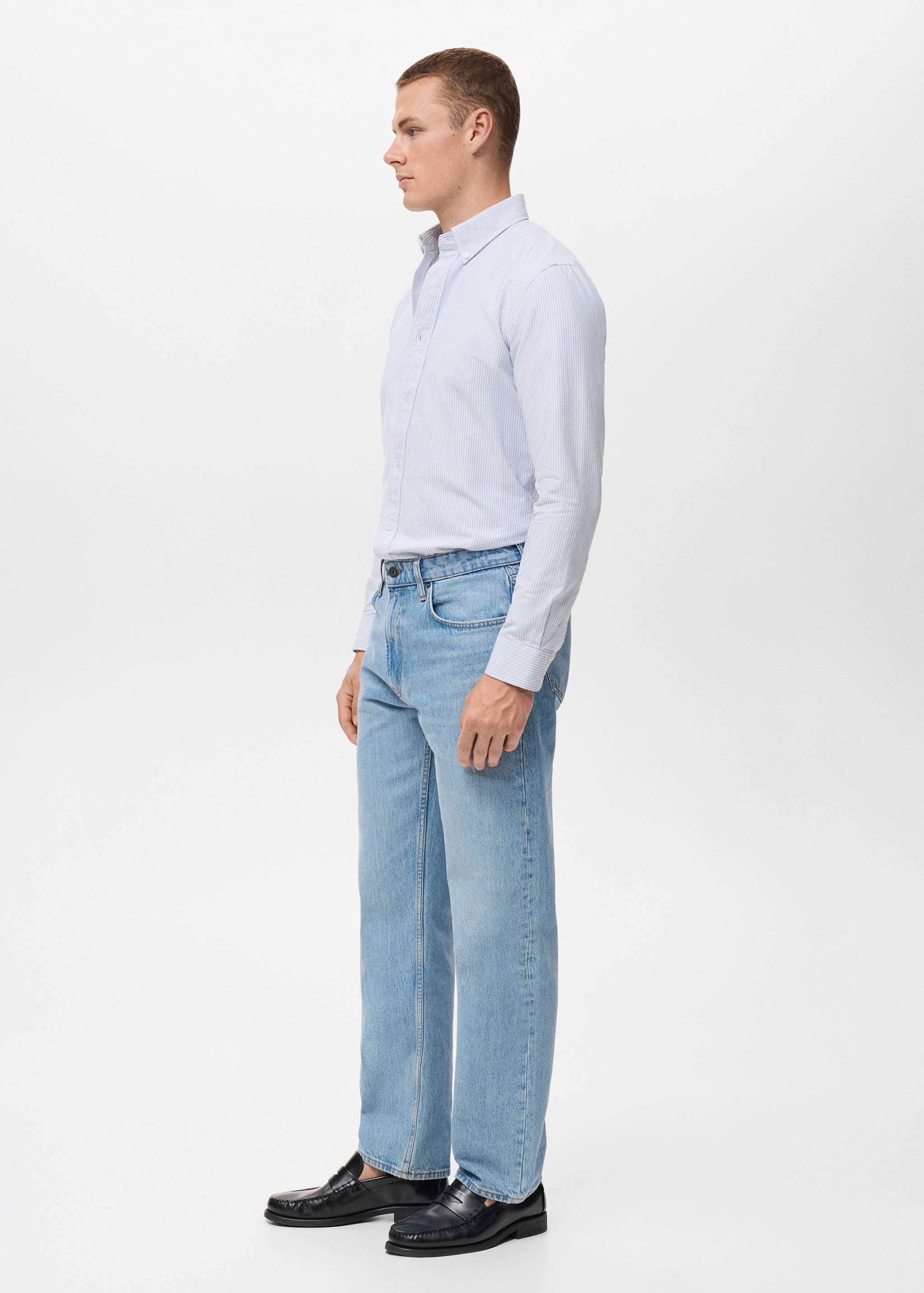 Chemise 100 % coton rayures - Détail de l'article 2