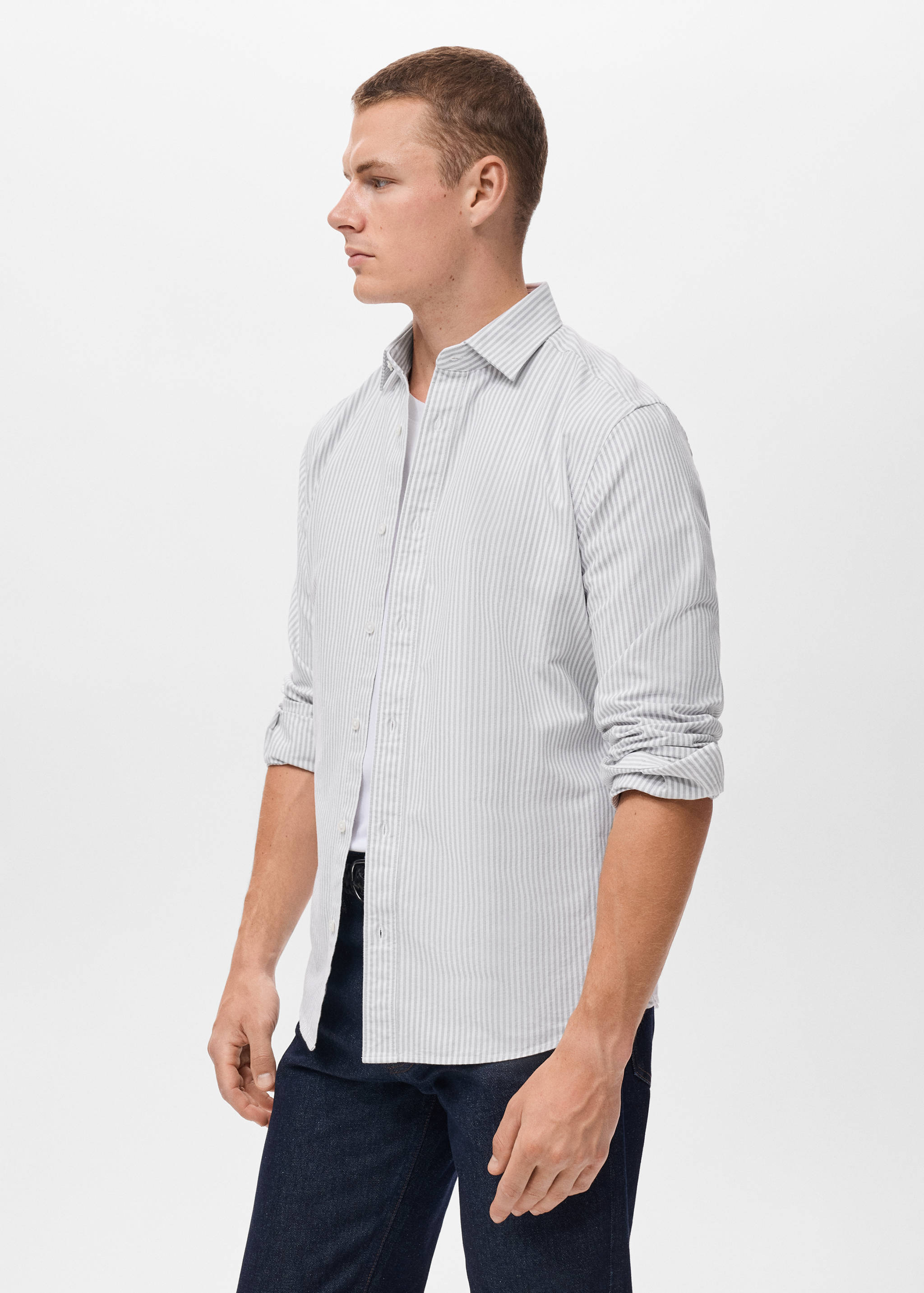 Camisa 100% algodón rayas kodak - Detalle del artículo 2