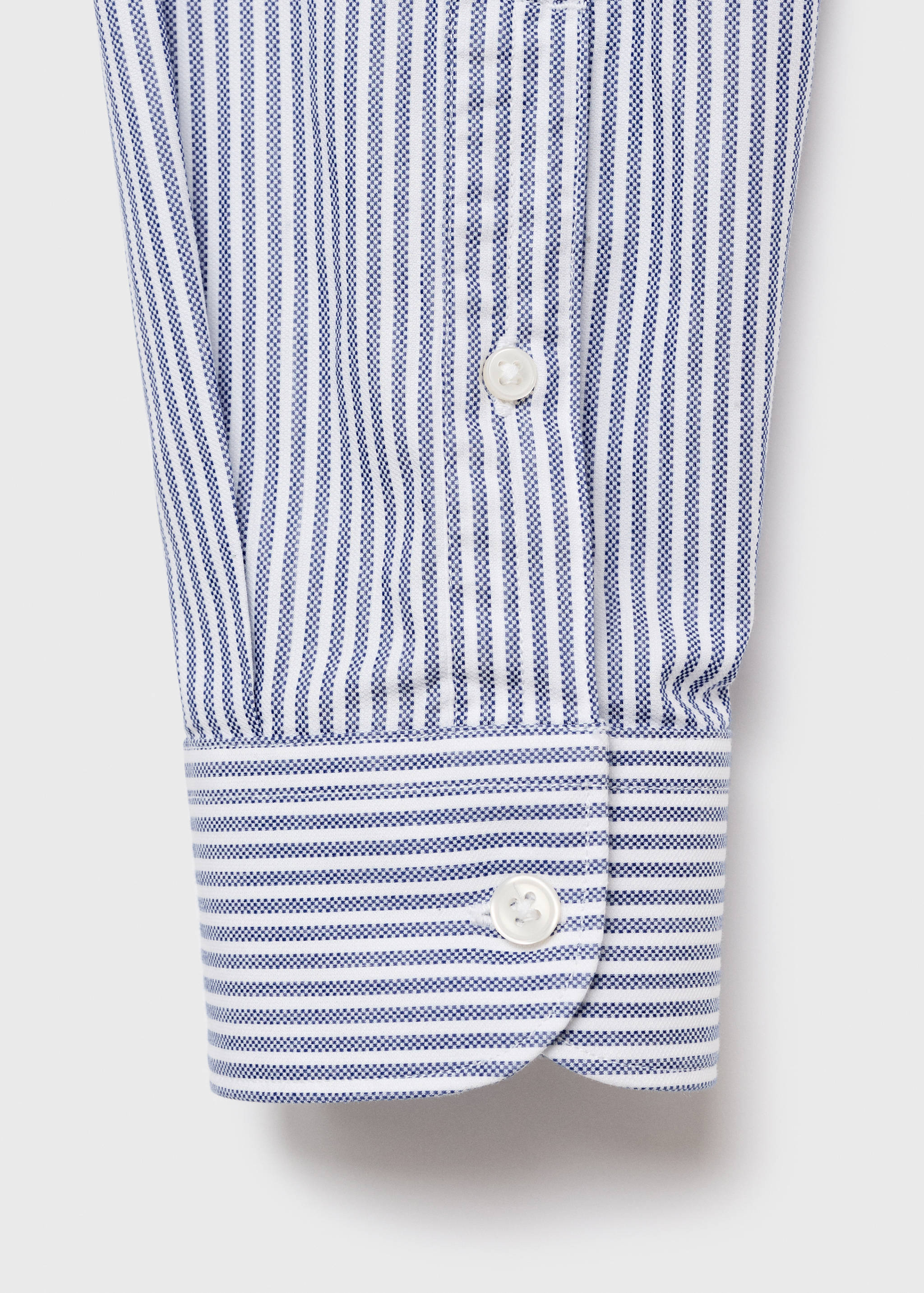 100% cotton striped shirt - Details of the article 0