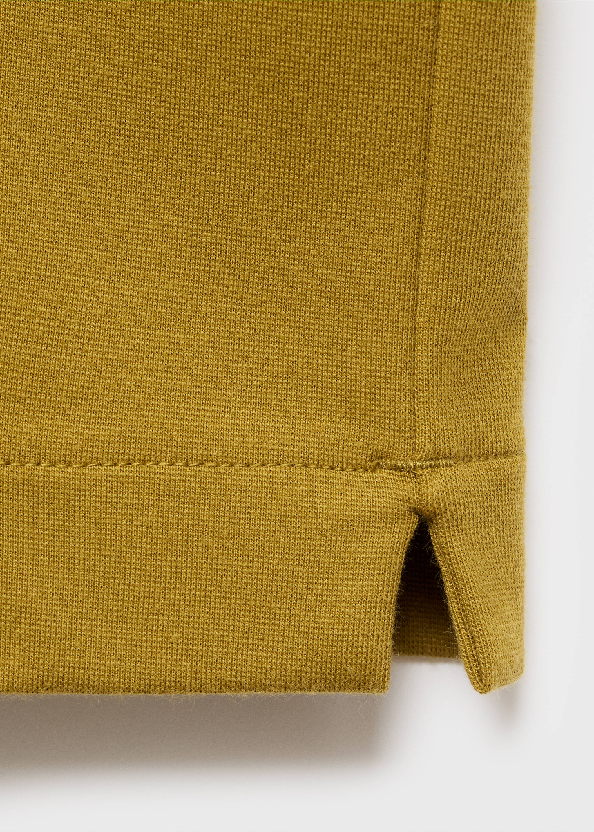 Camiseta tejido sudadera relaxed fit - Detalle del artículo 0, Ocre. Ref: 17024436-00.