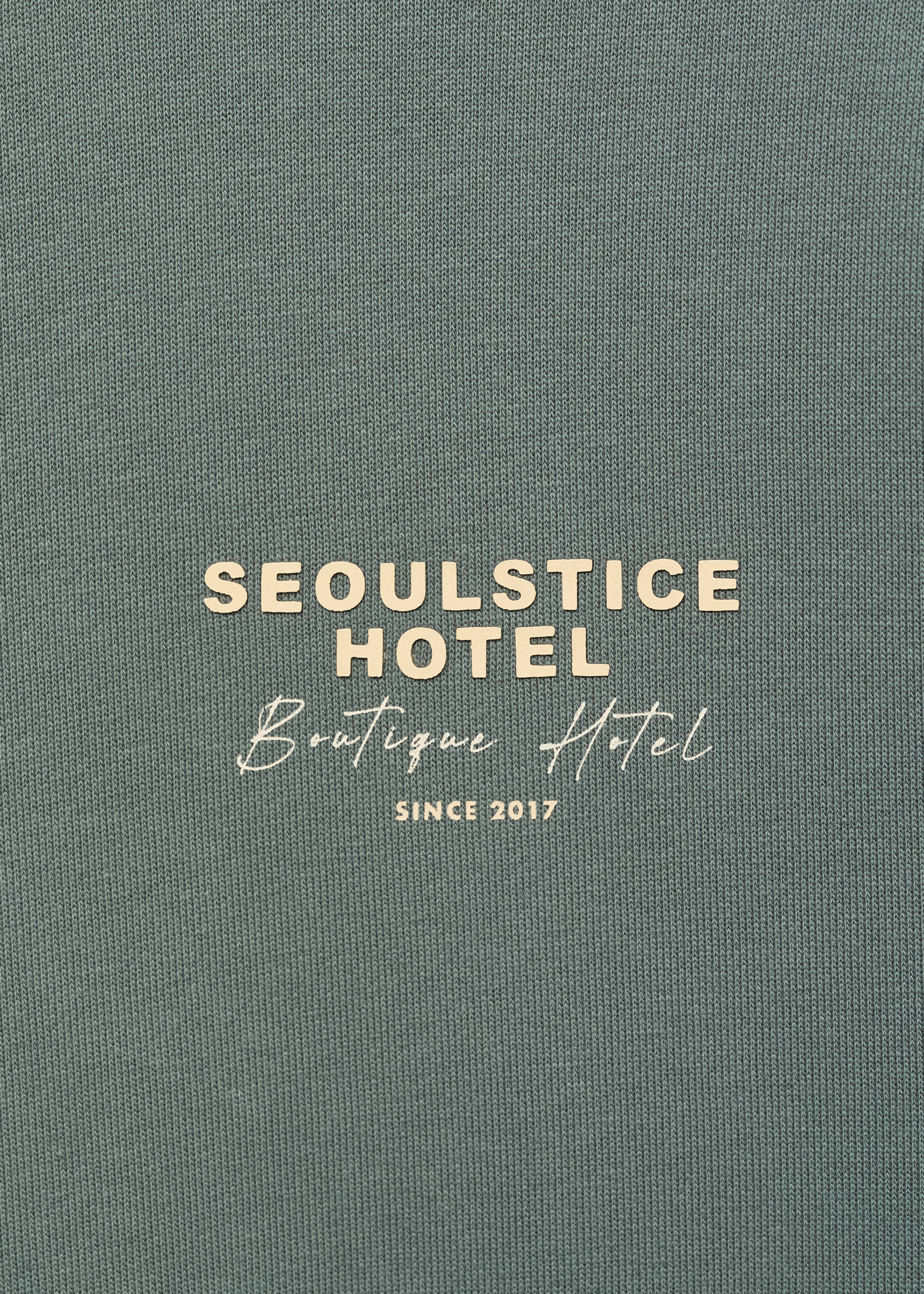 Printed cotton sweatshirt - Details of the article 8