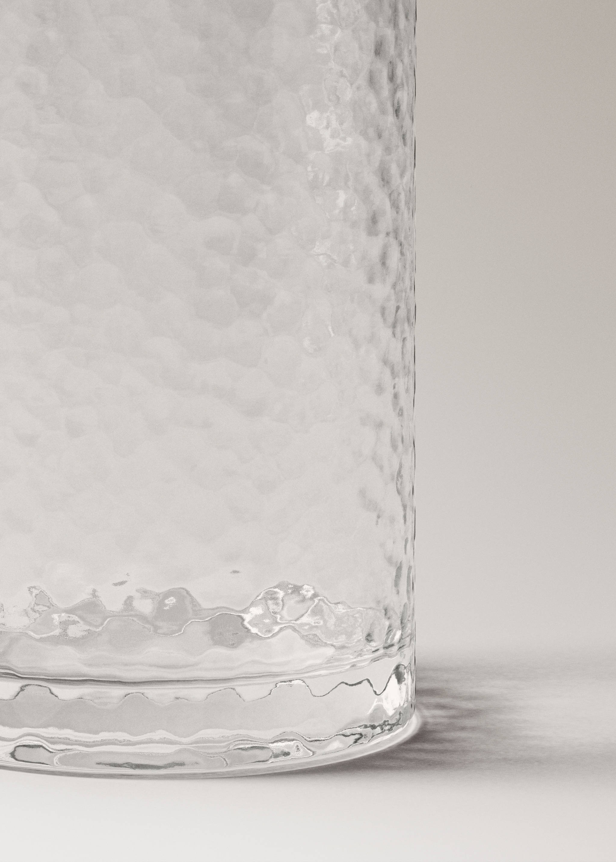 Hammered glass jar - Details of the article 1
