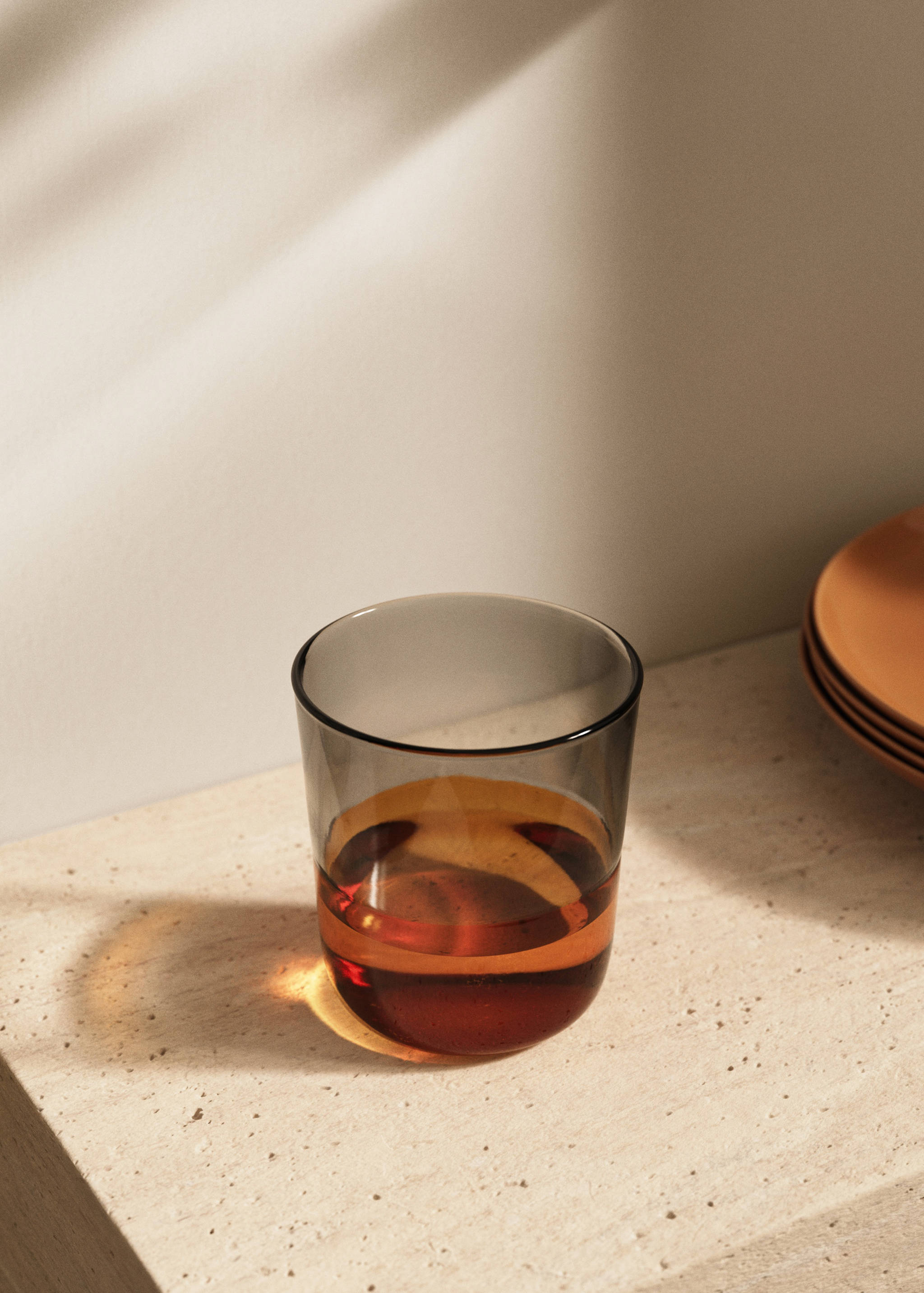 Tweekleurig glas van borosilicaatglas - Overzichtstekening