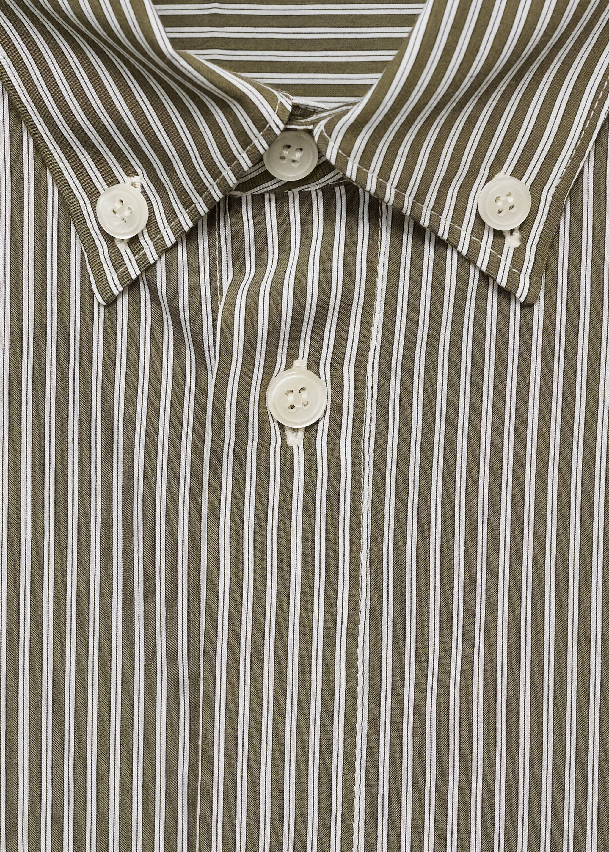 Regular fit striped print shirt - Details of the article 8