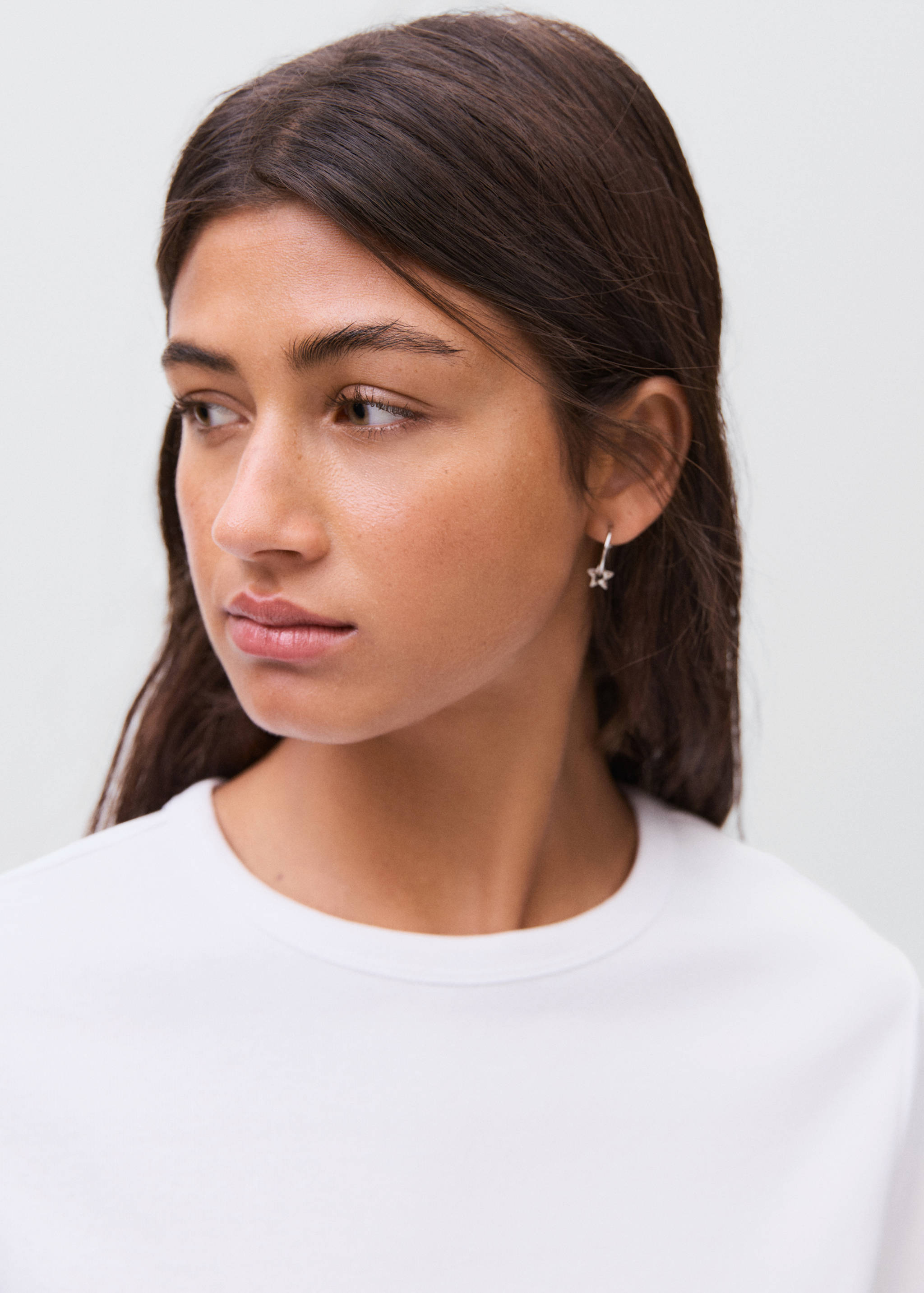 T-shirt basique en coton - Détail de l'article 1