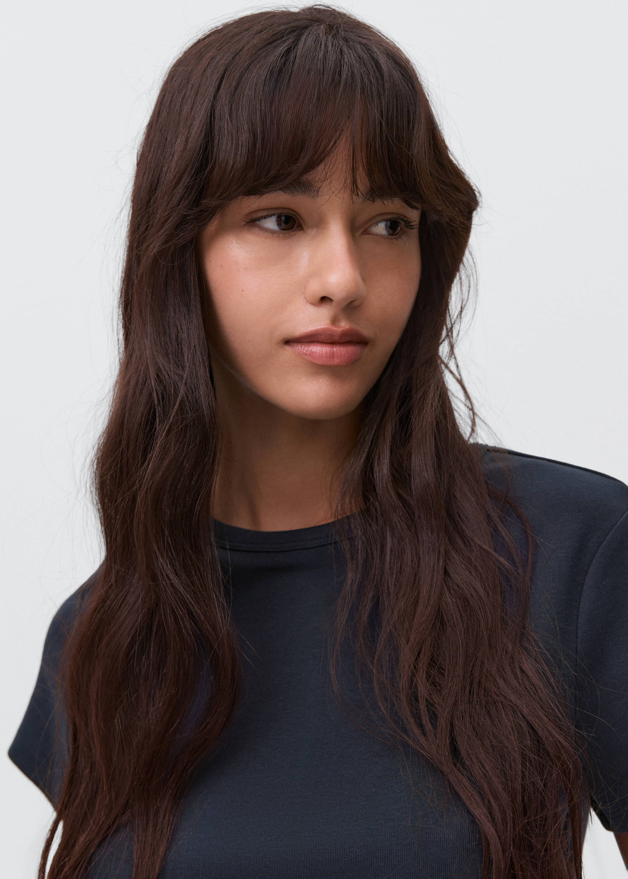 T-shirt basique en coton - Détail de l'article 1