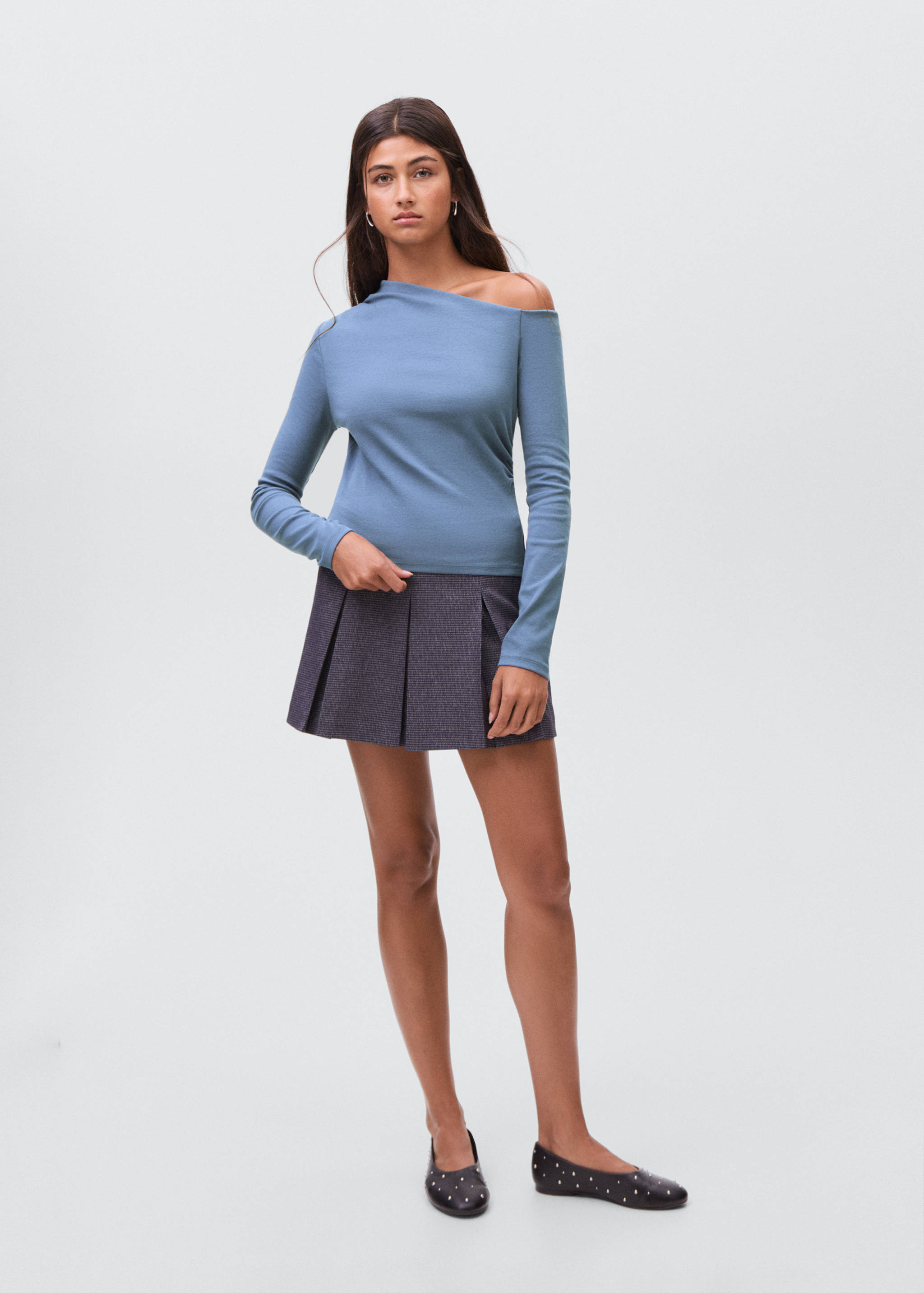 Samarreta cotó asimètrica - Pla general