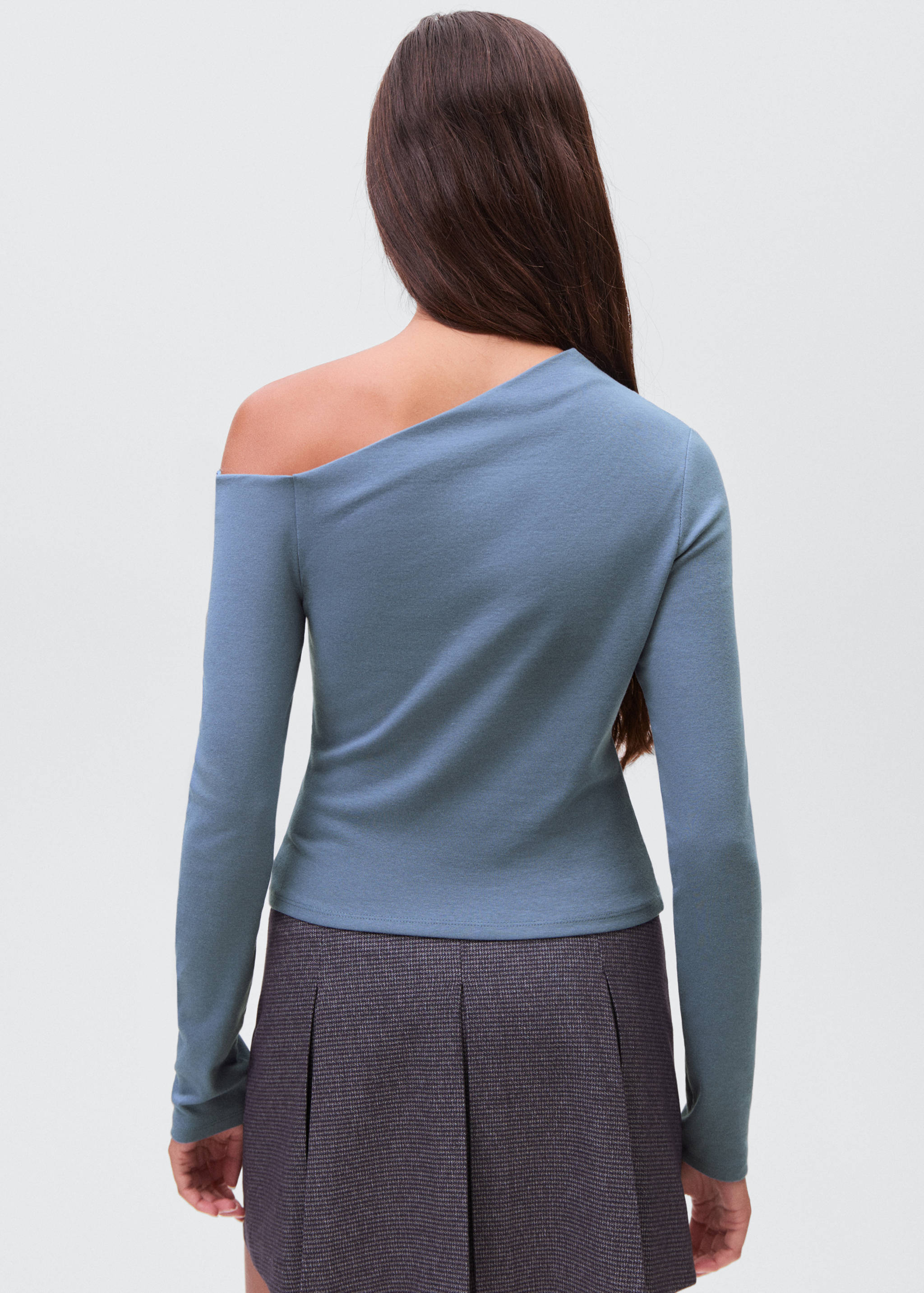 Samarreta cotó asimètrica - Revers de l'article