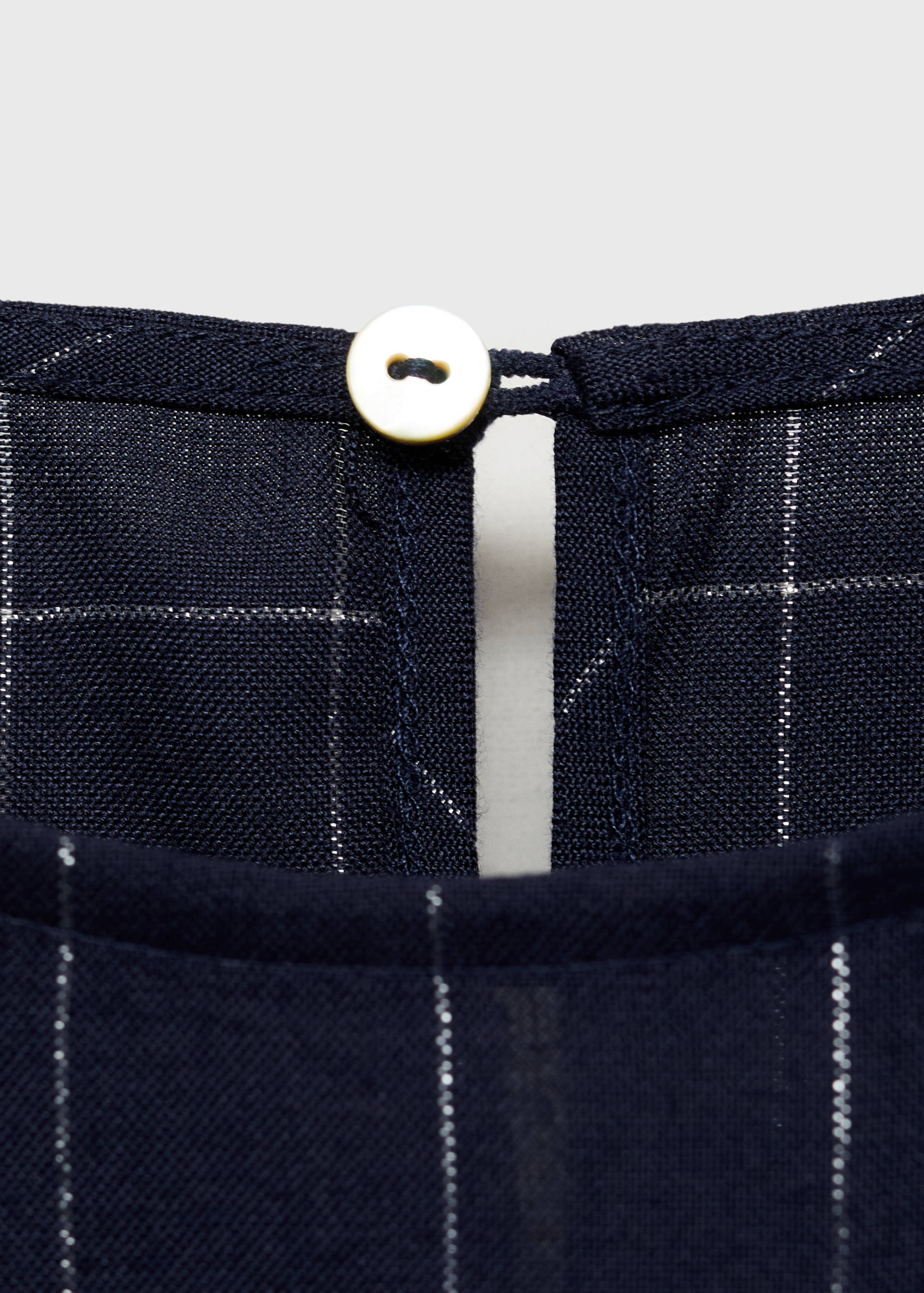 Lurex checked blouse - Details of the article 0