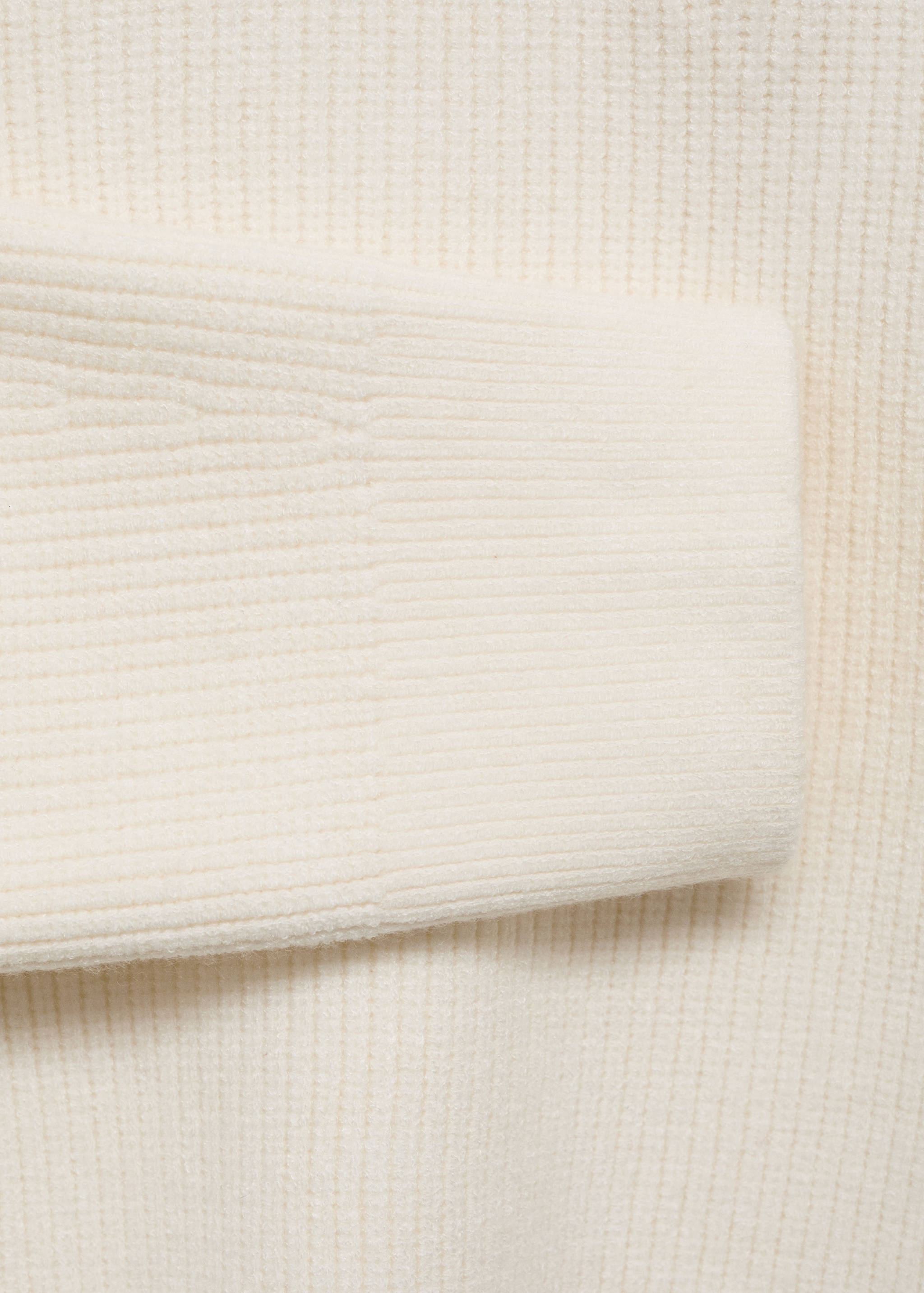 Camisola com gola de fecho de correr em contraste - Pormenor do artigo 0