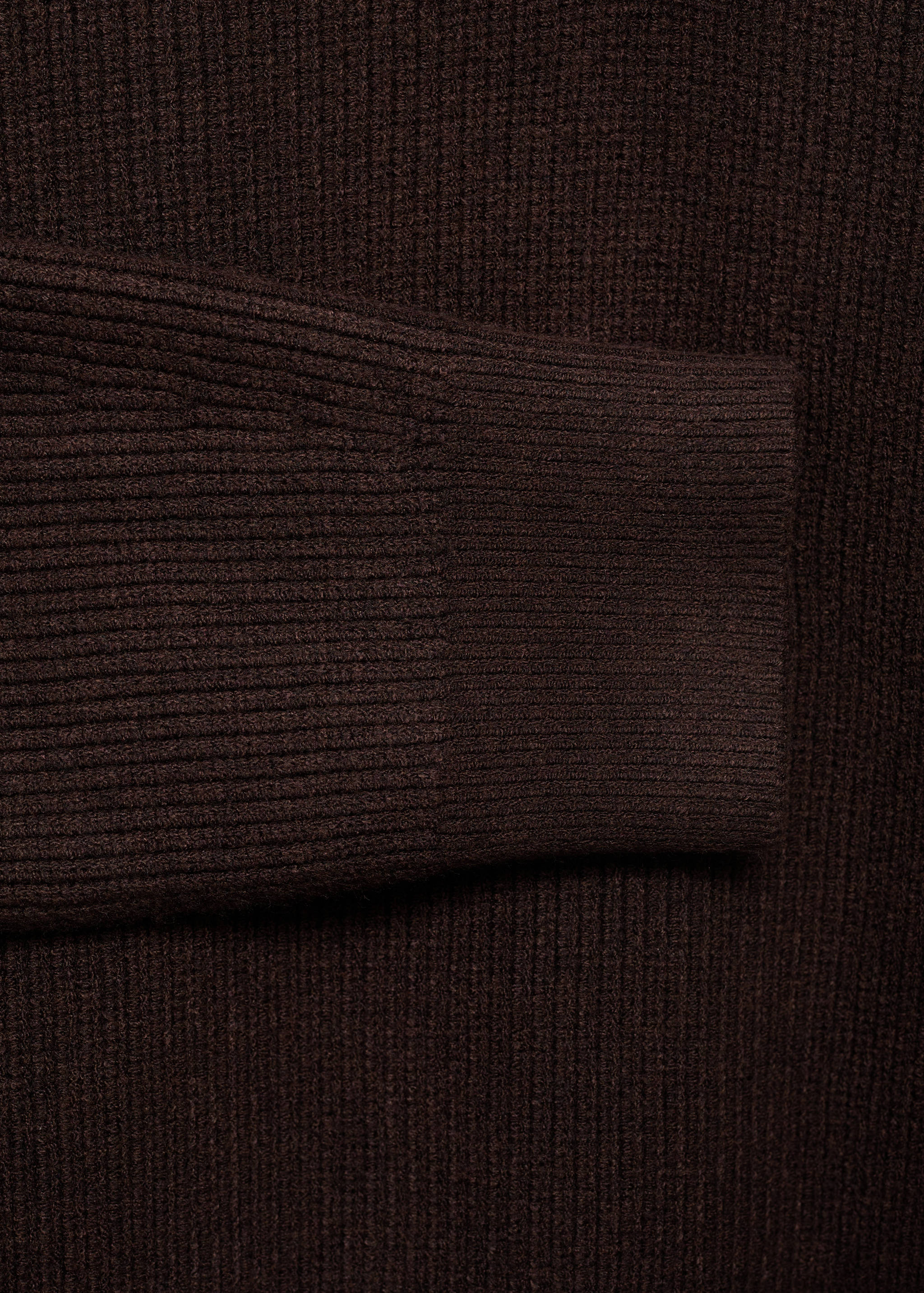 Camisola com gola de fecho de correr em contraste - Pormenor do artigo 0