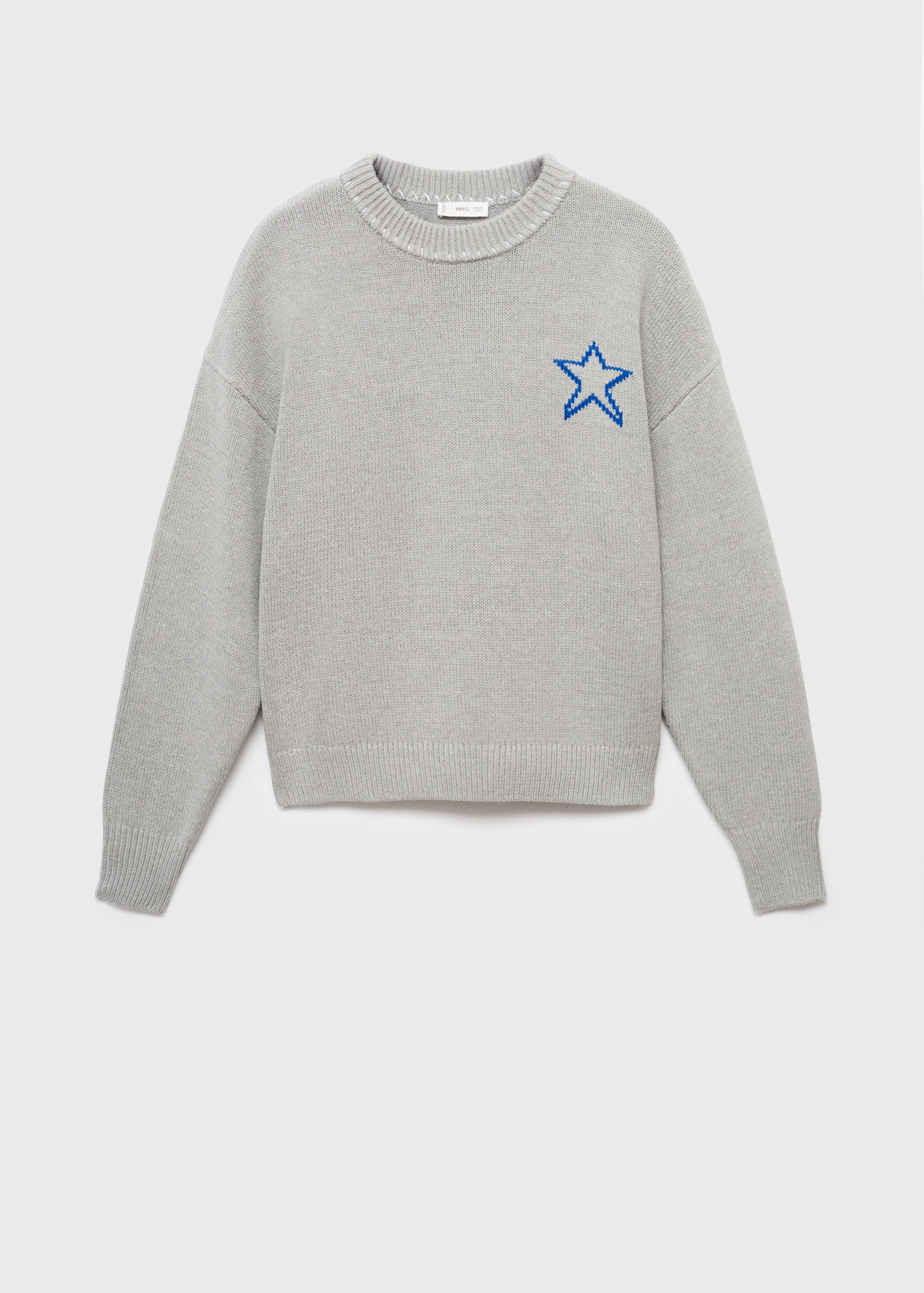 Star knitted sweater - Article without model