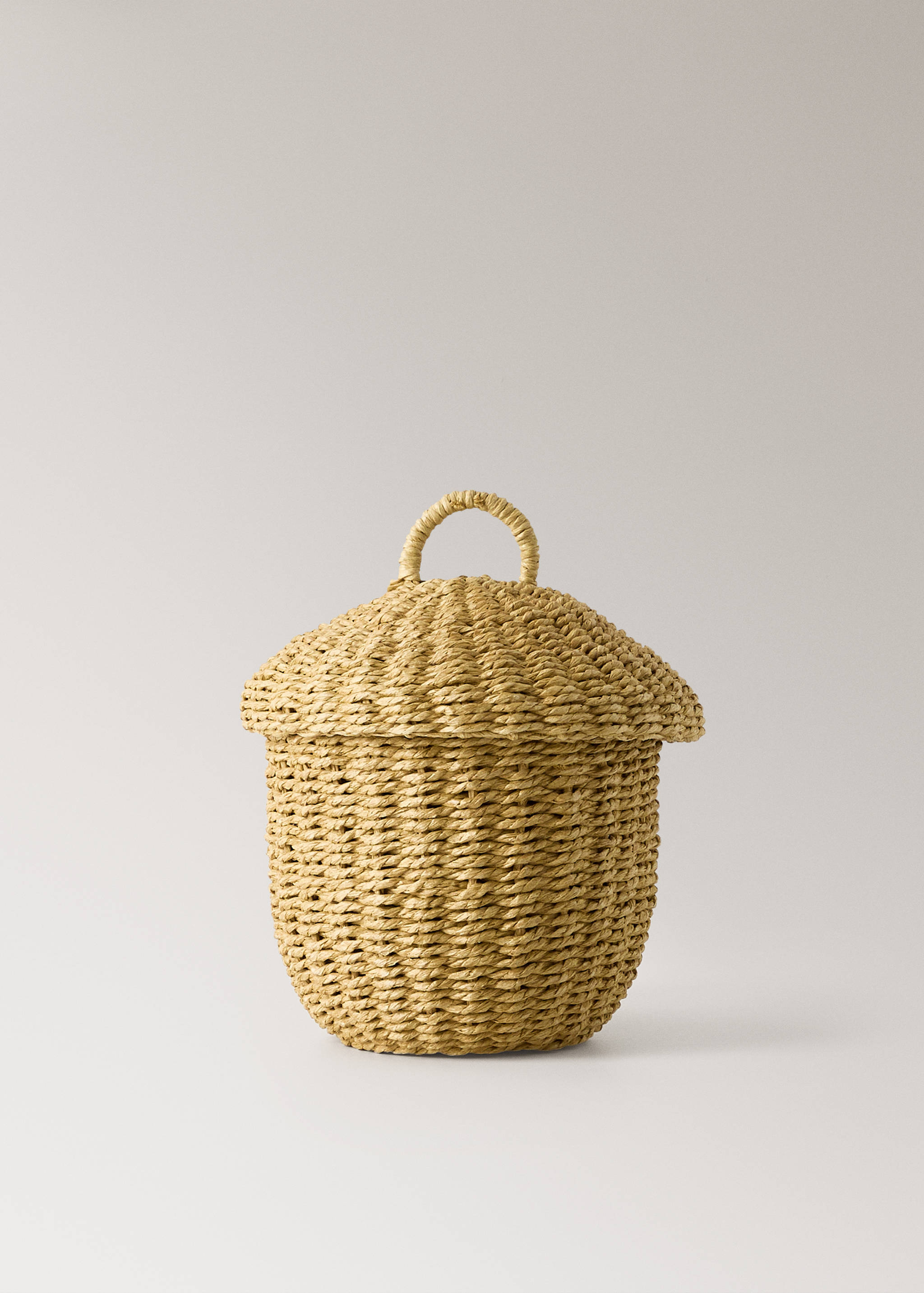 Children’s paper basket with acorn design - Article without model