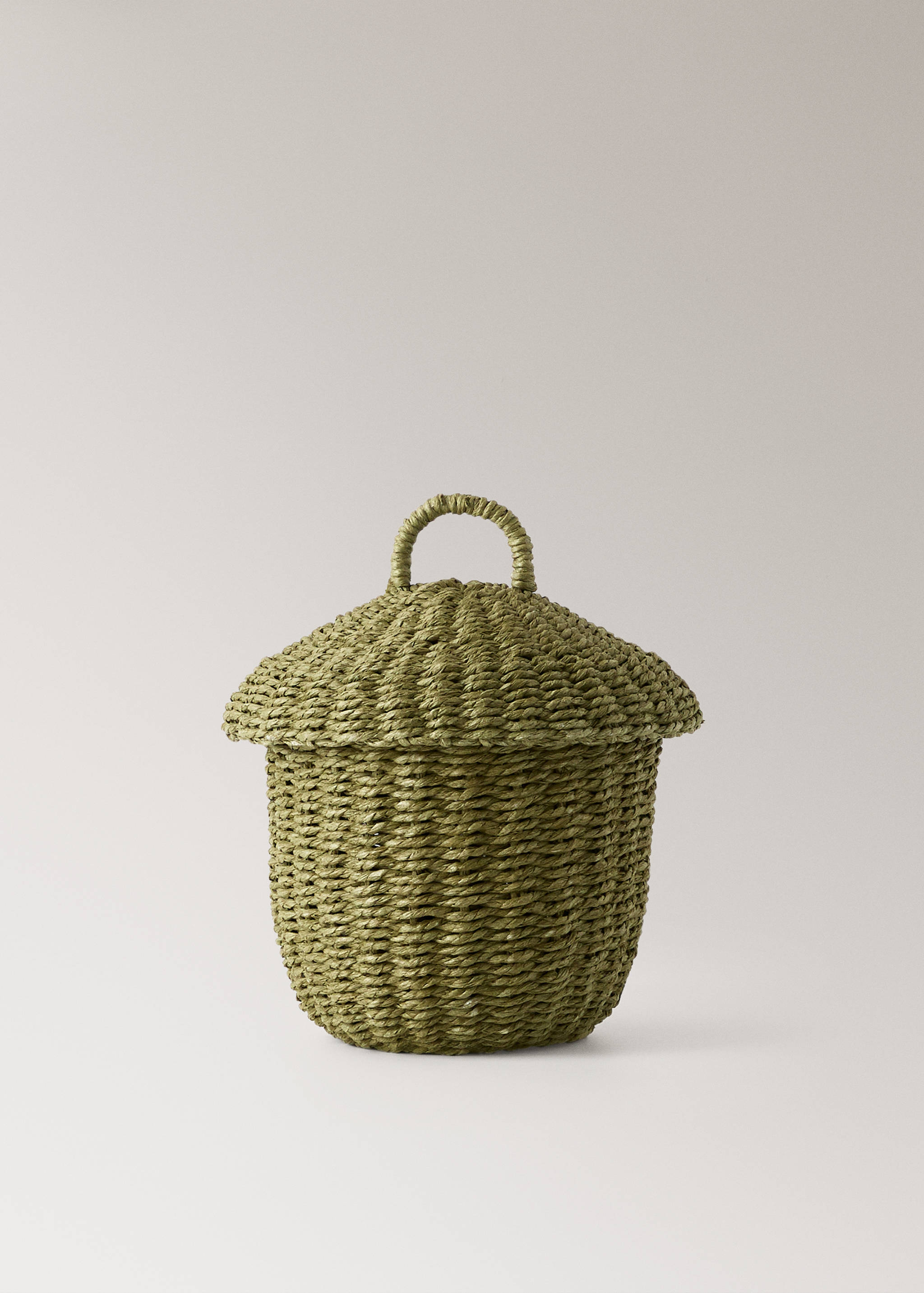 Coș de hârtie pentru copii, model ghindă - Articol fără model