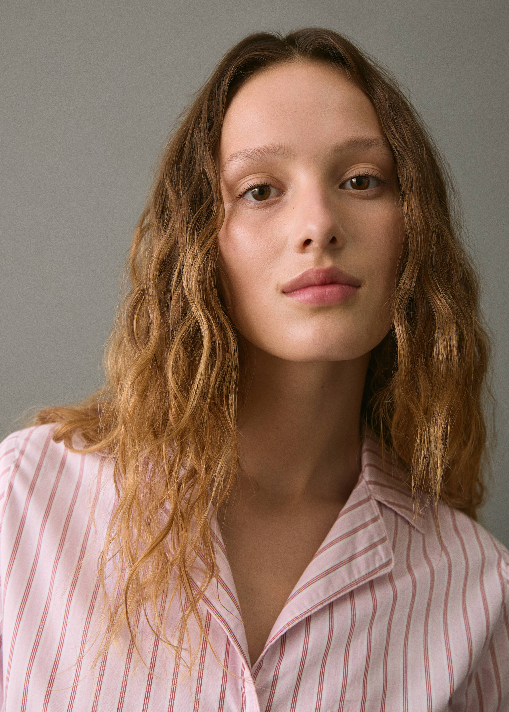 Пижама с брюками в полоску - Деталь изделия 1