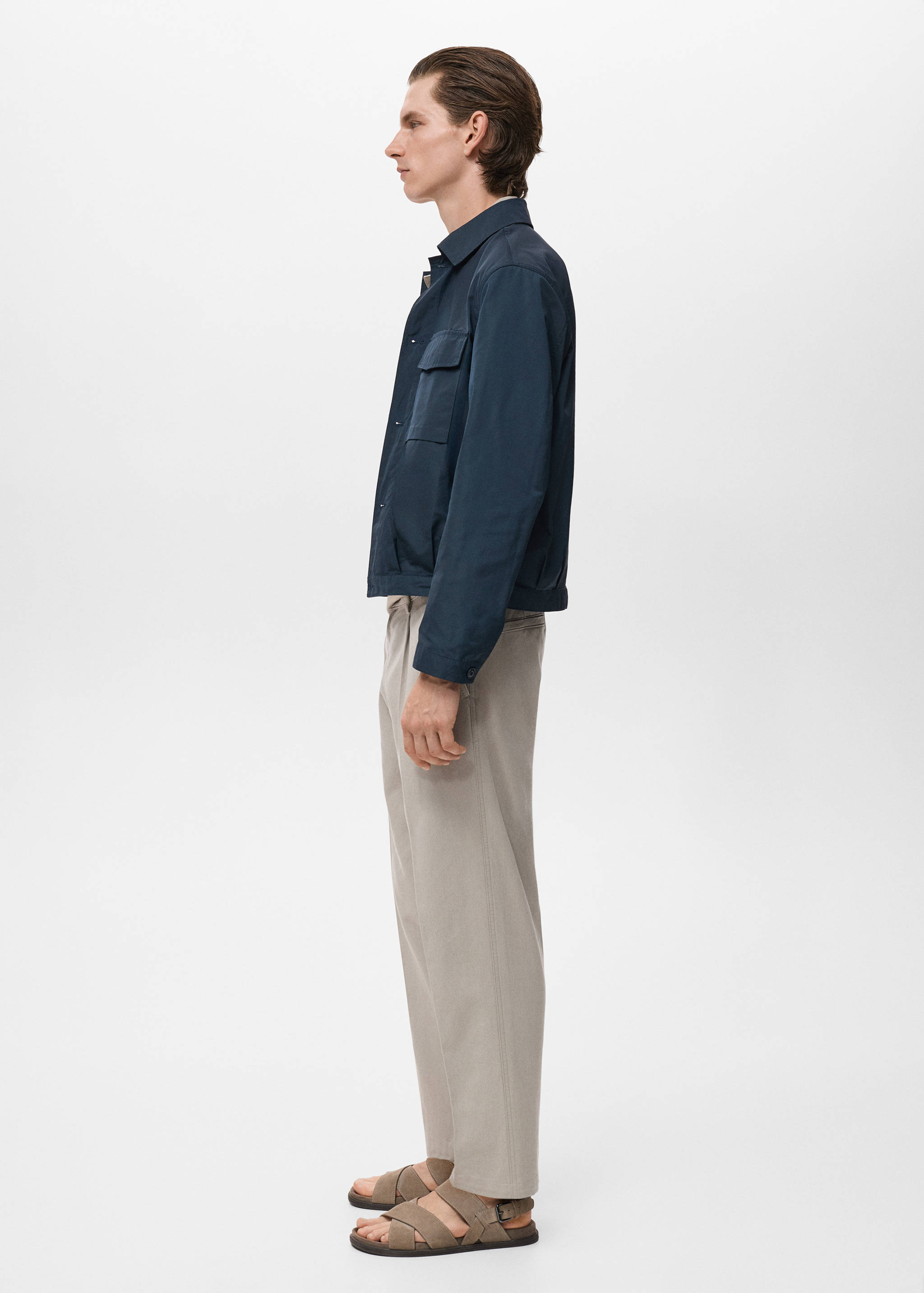 Water-repellent jacket with pockets - Details of the article 2