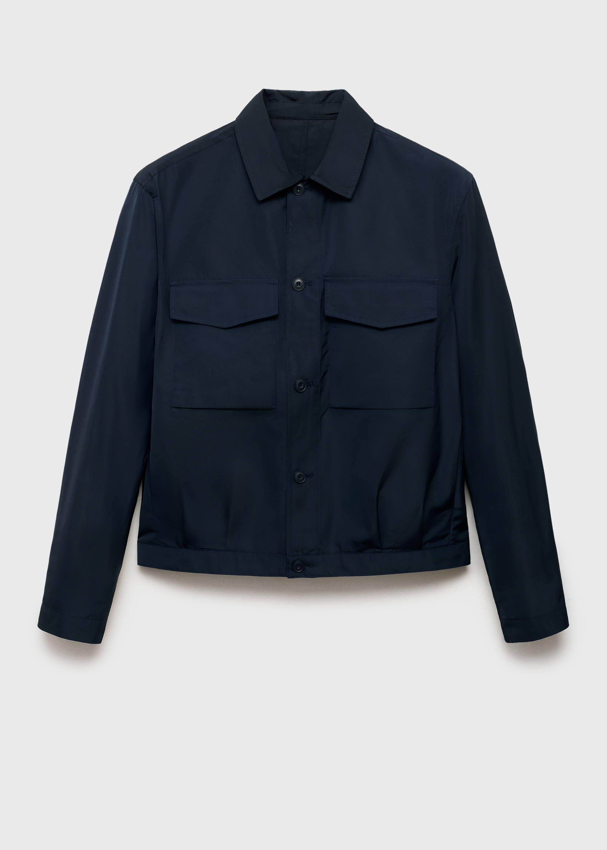 Water-repellent jacket with pockets - Article without model