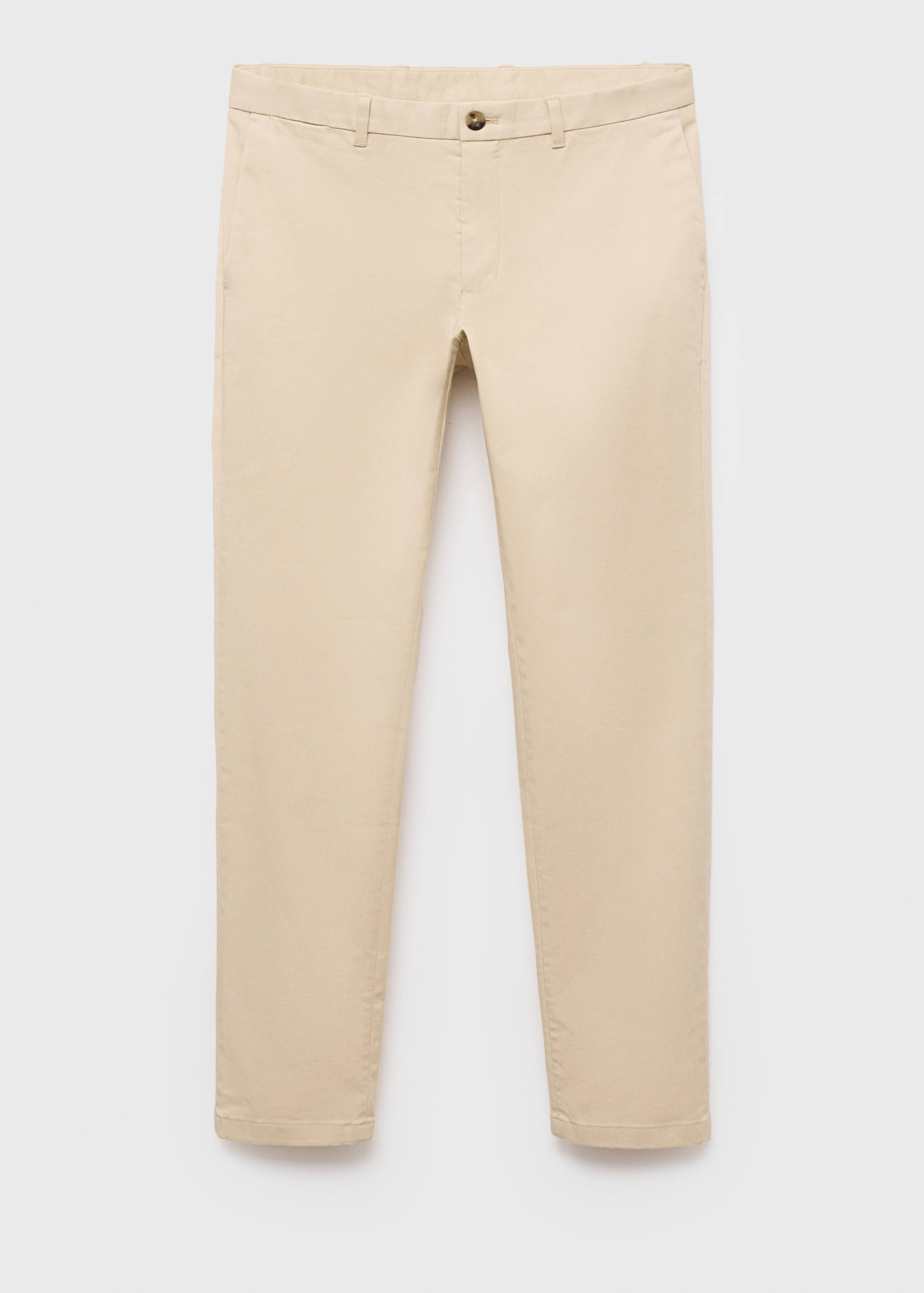 Barna slim-fit twill chino pants - Article without model