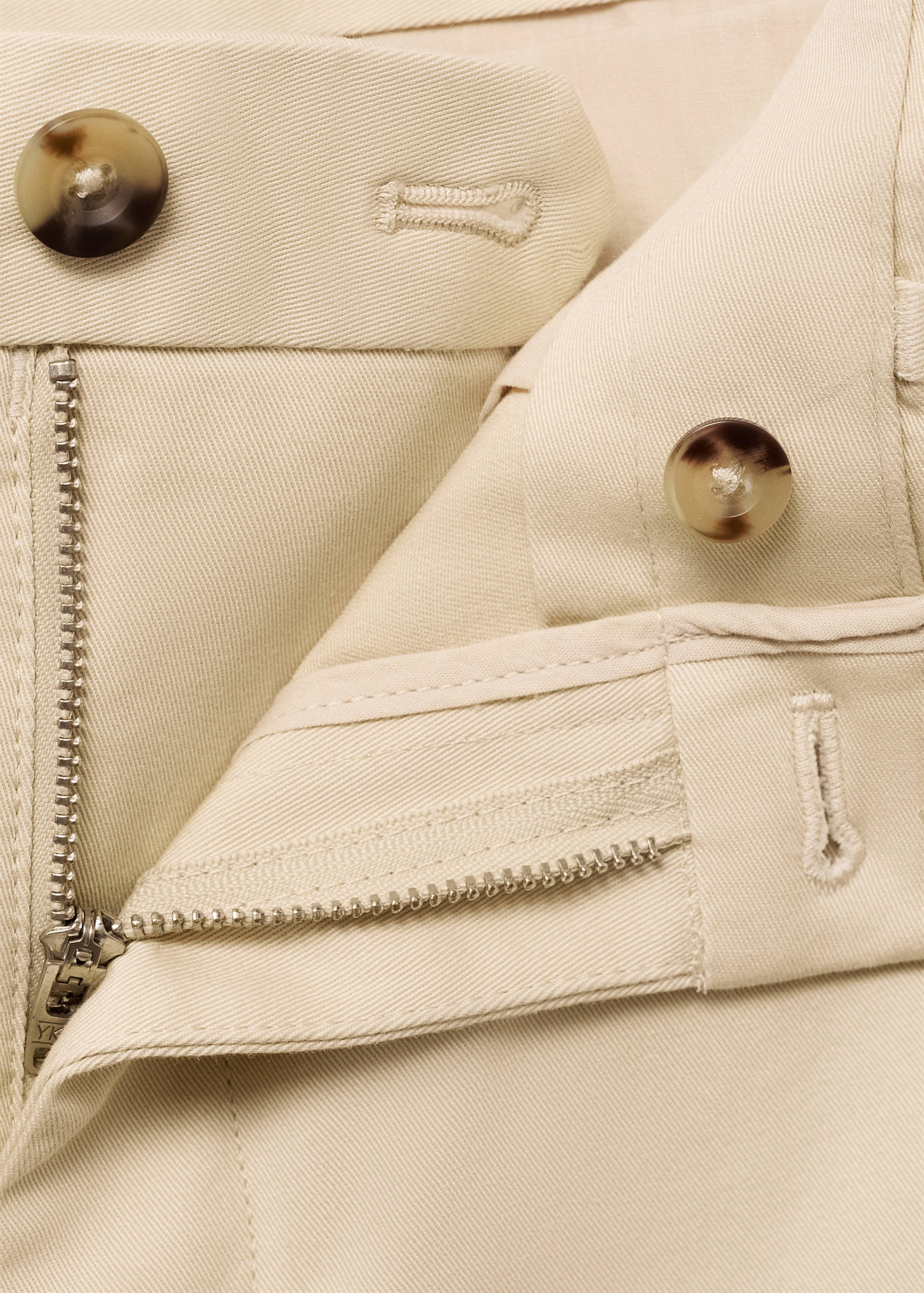 Barna slim-fit twill chino pants - Details of the article 8