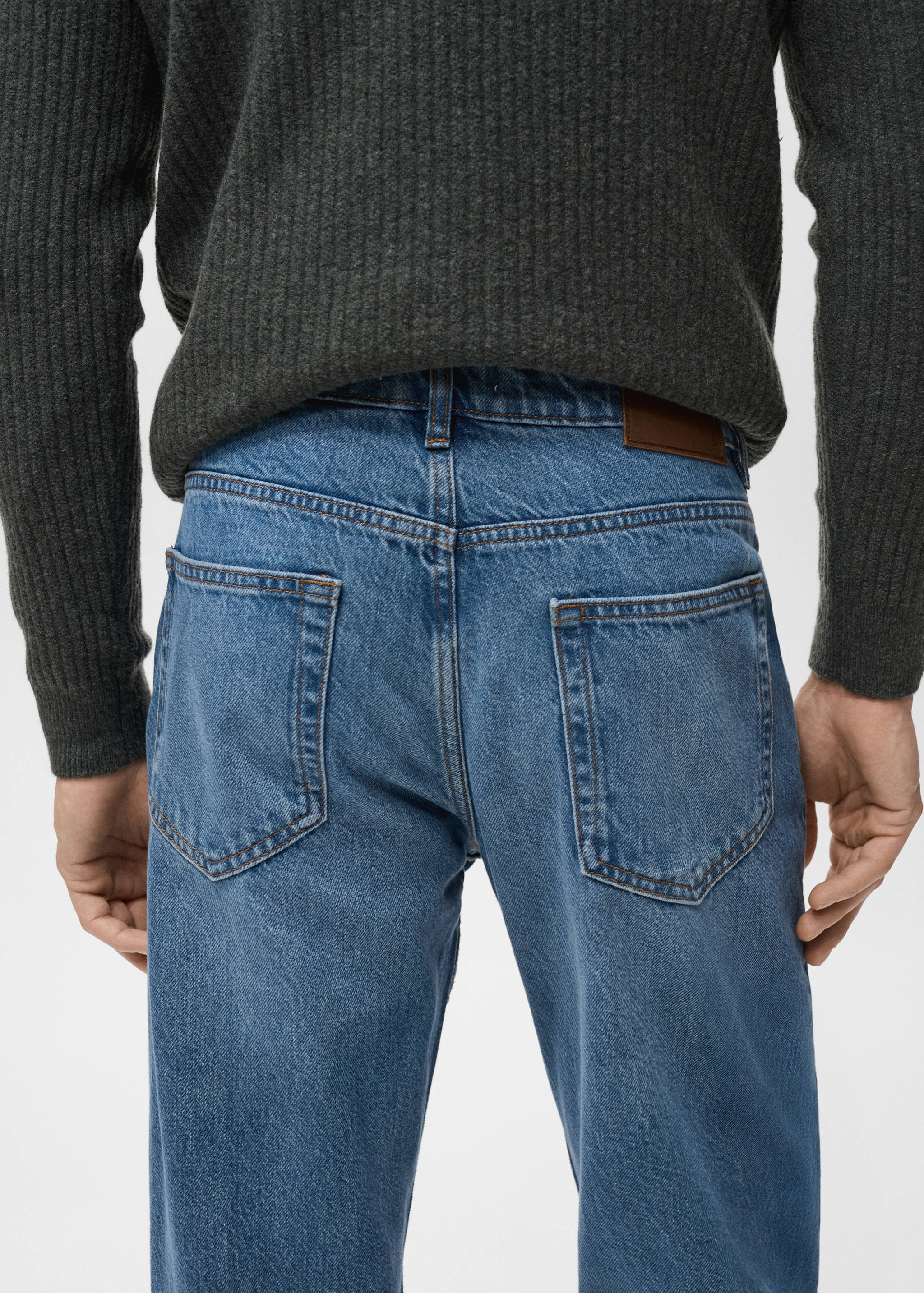 Jeans Bob regular fit - Detalle del artículo 3, Azul medio. Ref: 17025143-00.