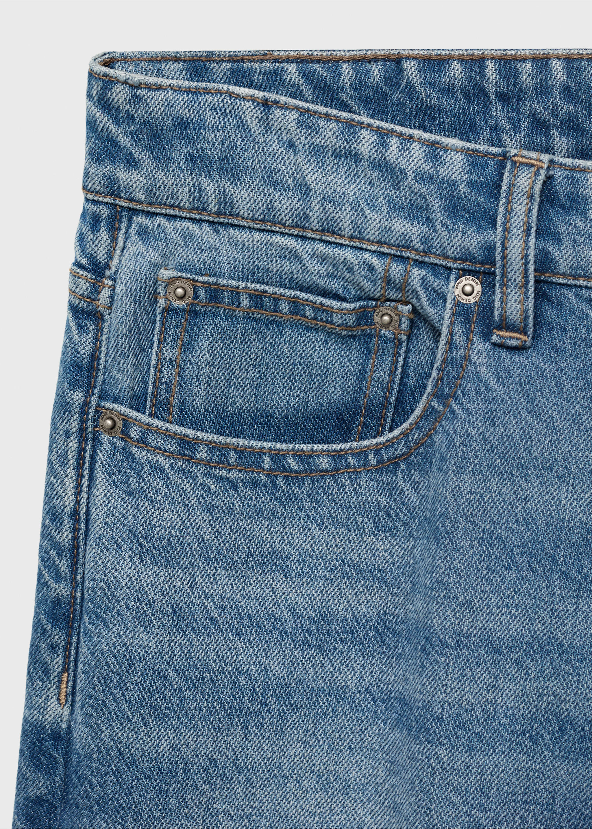 Jeans Bob regular fit - Detalle del artículo 8, Azul medio. Ref: 17025143-00.